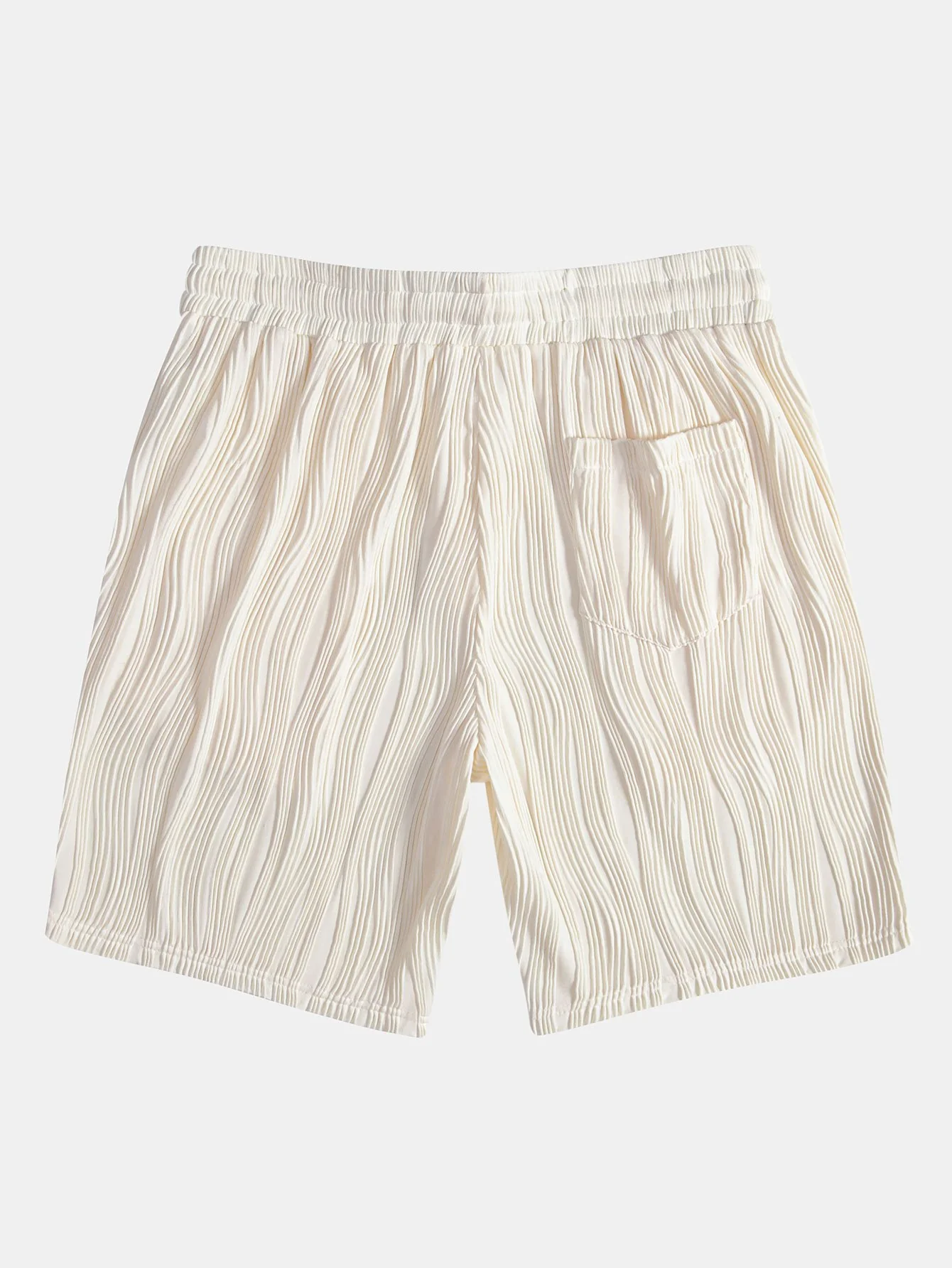 Wellenstrukturierte Button-Up-Hemd & Shorts - Image 13