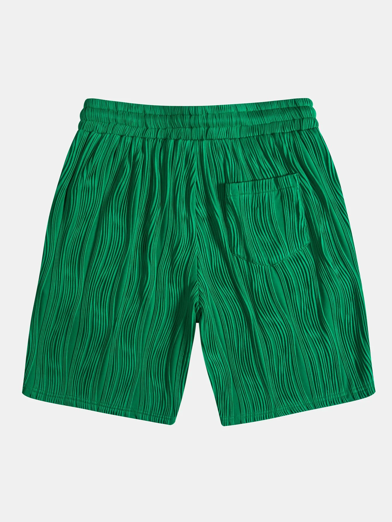 Wellenstrukturierte Button-Up-Hemd & Shorts - Image 7