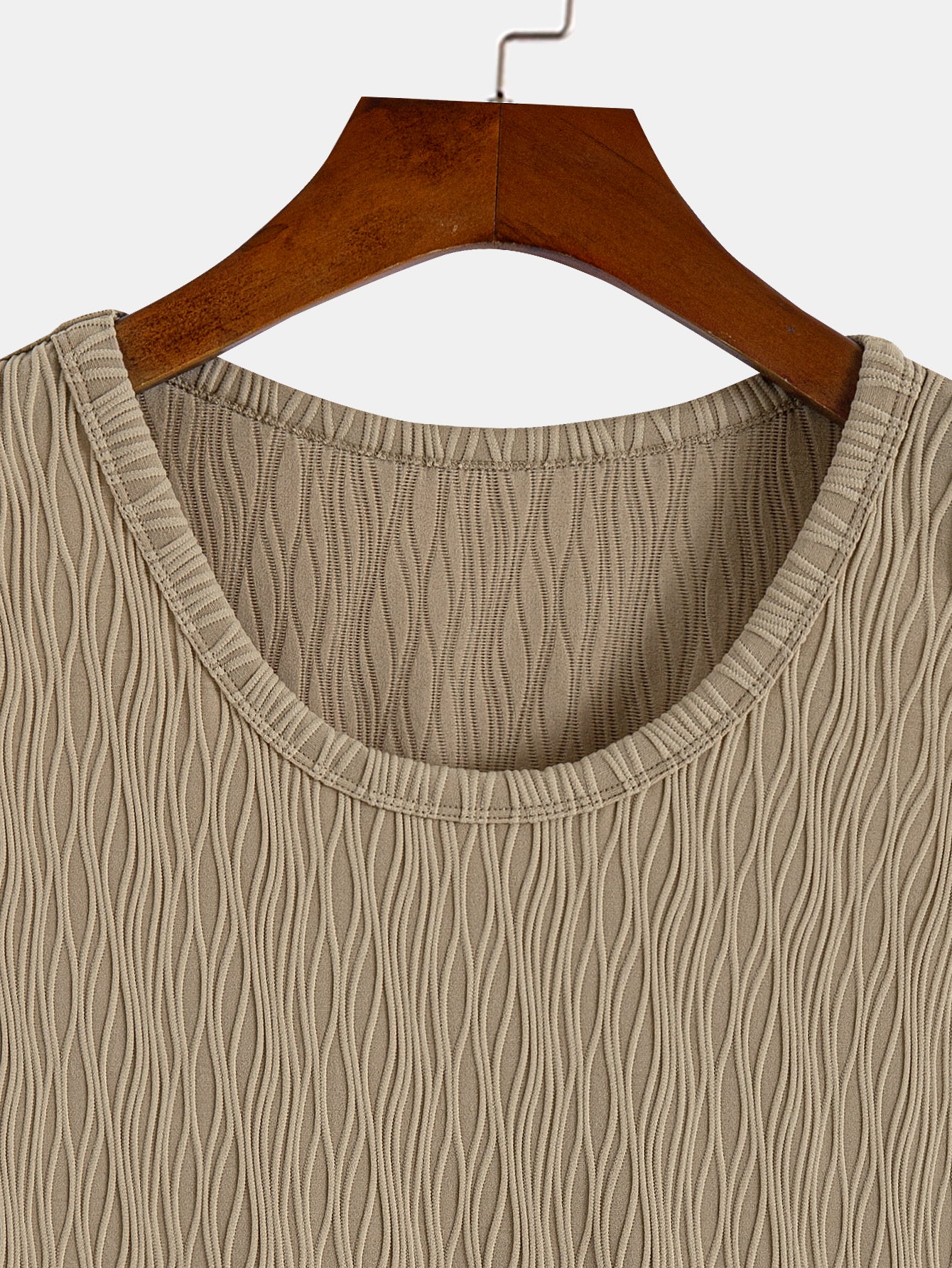 Wellen-Jacquard-Stricktop - Image 5