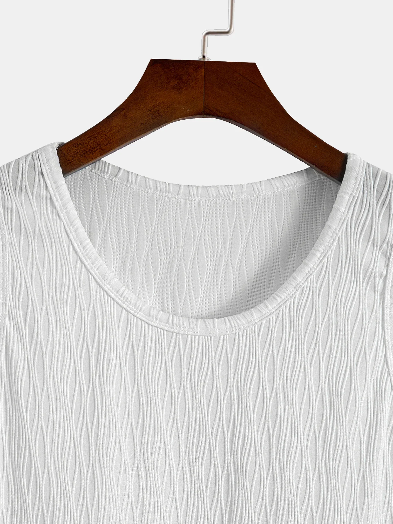 Wellen-Jacquard-Stricktop - Image 6