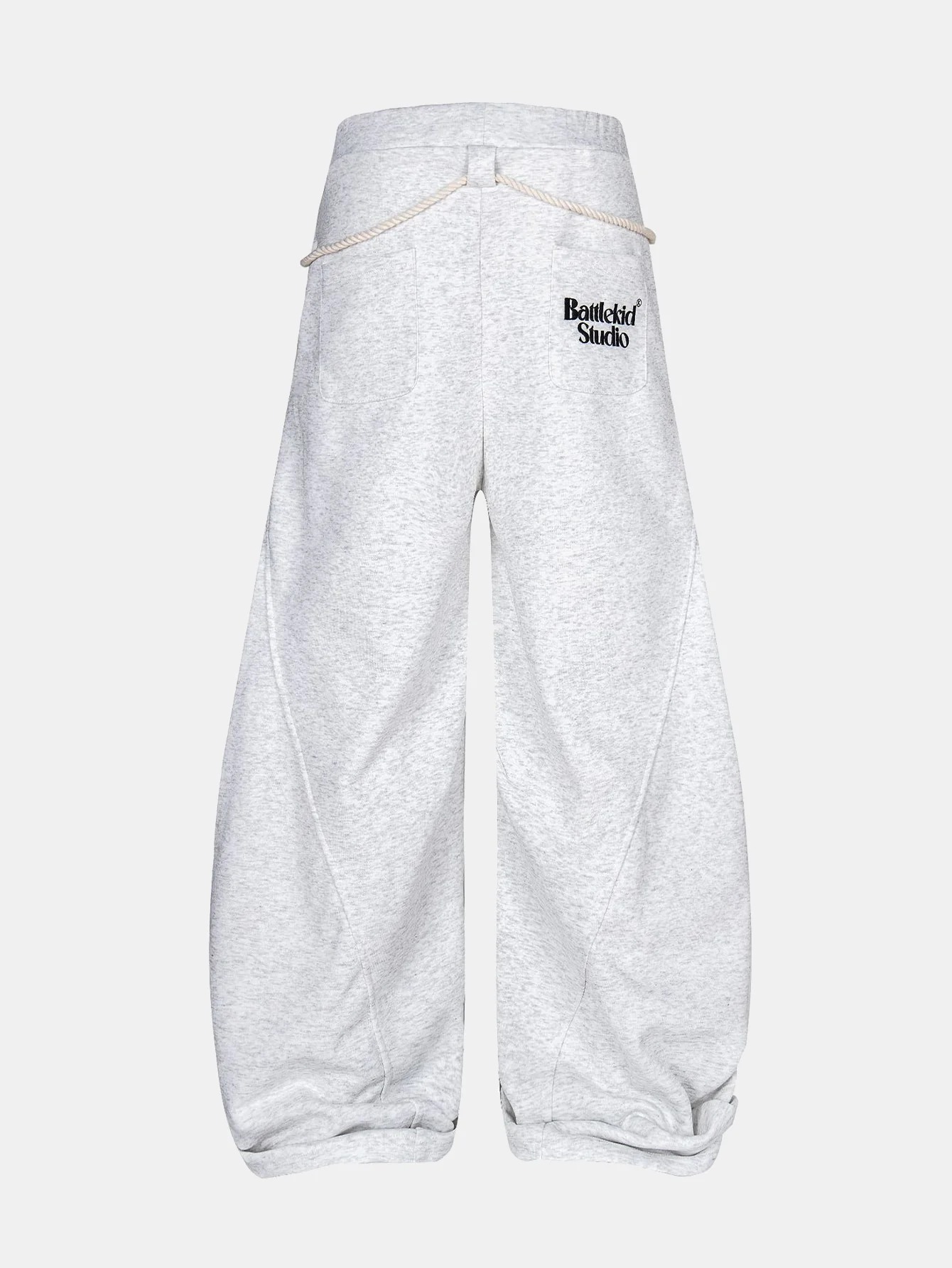 Weit geschnittene Baggy-Sweatpants mit Kordelzug - Image 6