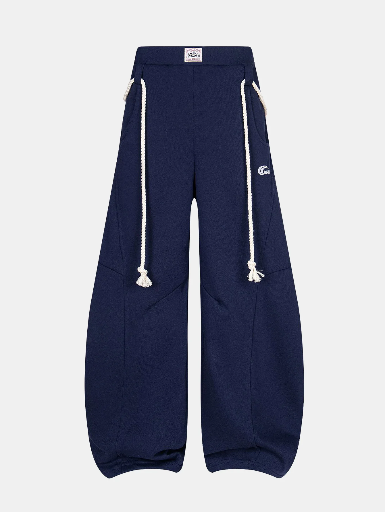Weit geschnittene Baggy-Sweatpants mit Kordelzug - Image 7