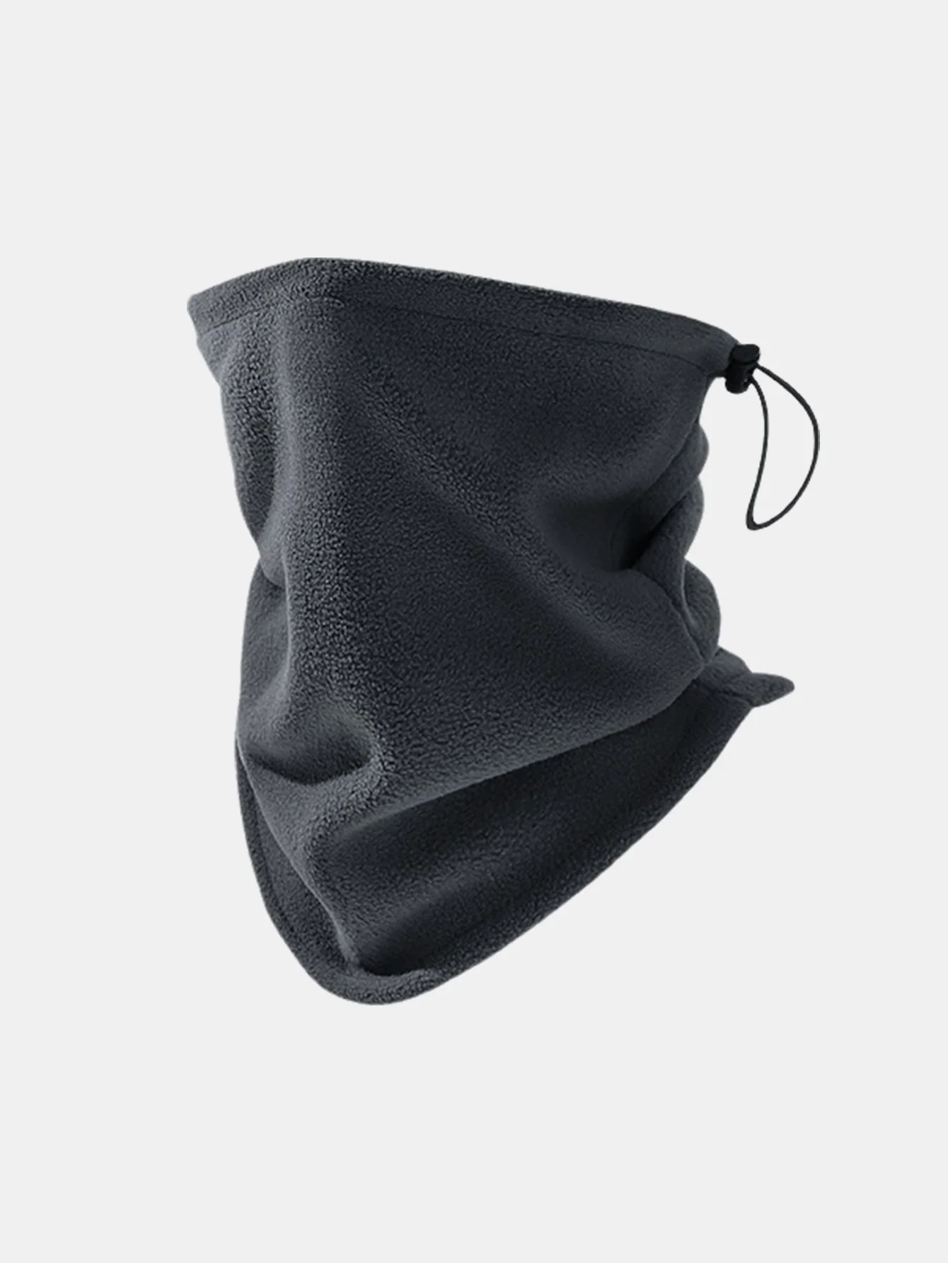 Polarfleece-Warmmütze und verstellbares Schal-Set geeignet für Outdoor-Sportarten - Image 6