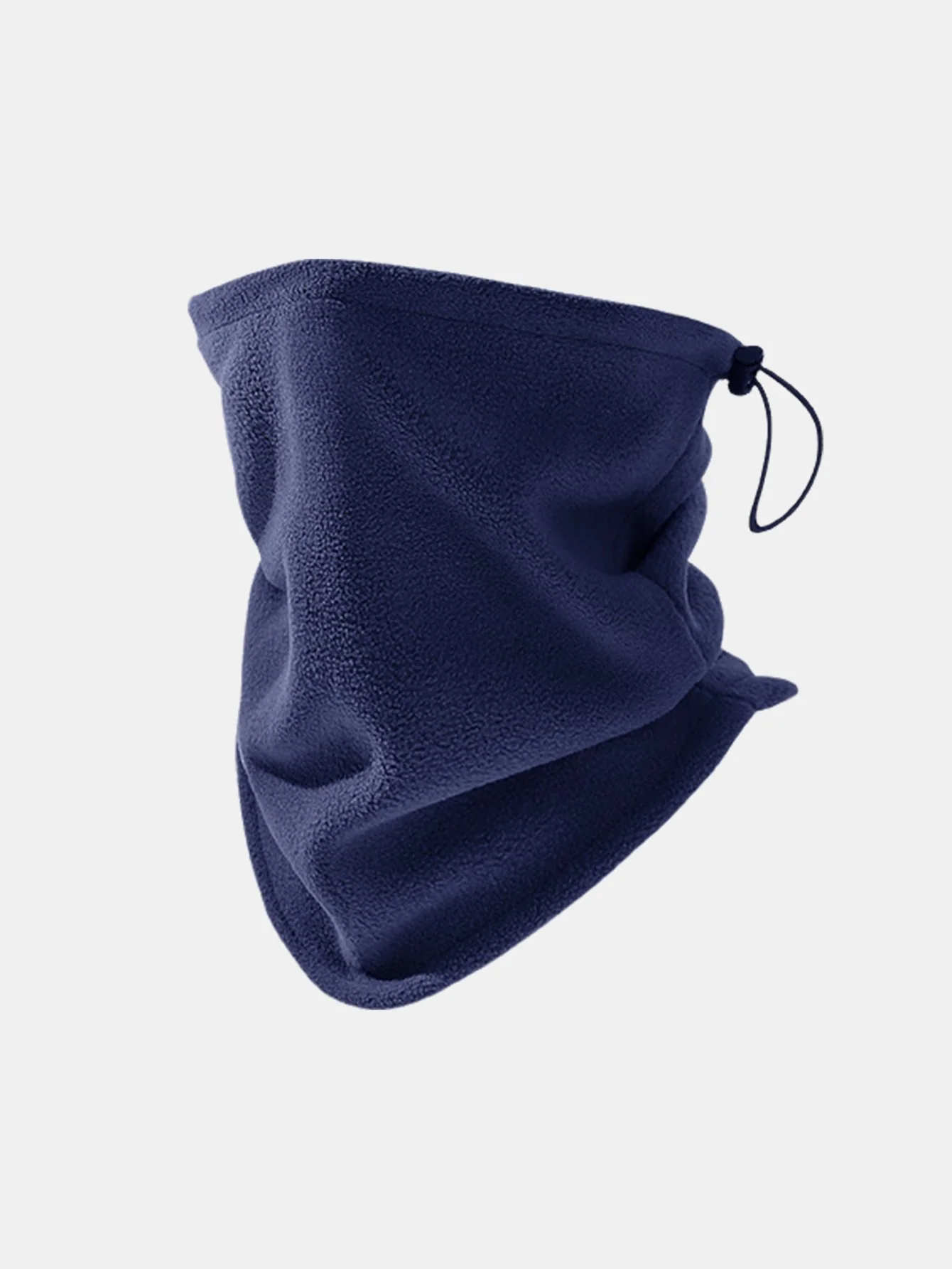 Polarfleece-Warmmütze und verstellbares Schal-Set geeignet für Outdoor-Sportarten - Image 8