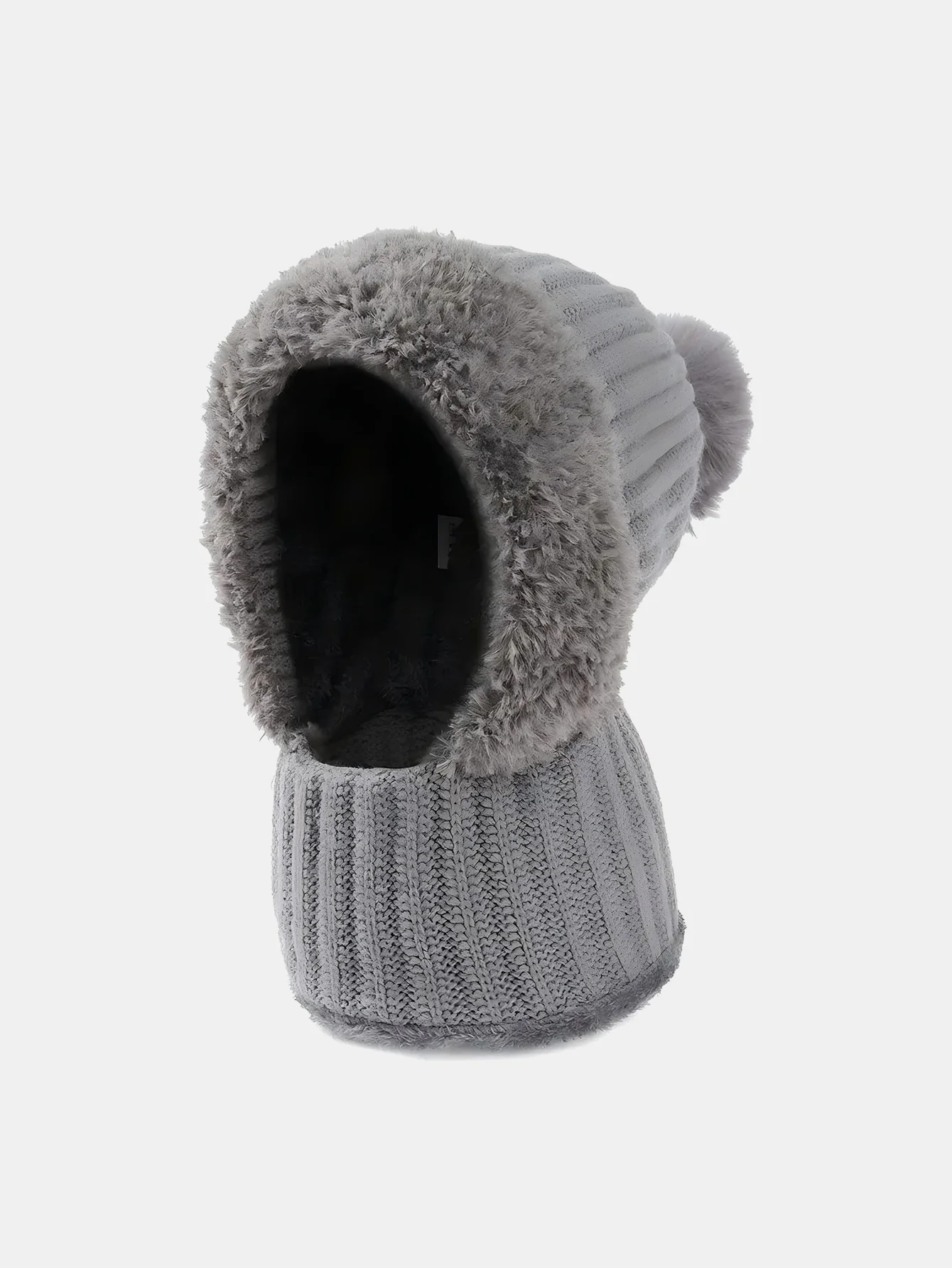 Winter 2-in-1 Windproof Warm Fleece-Lined Beanie Hat & Neck Gaiter