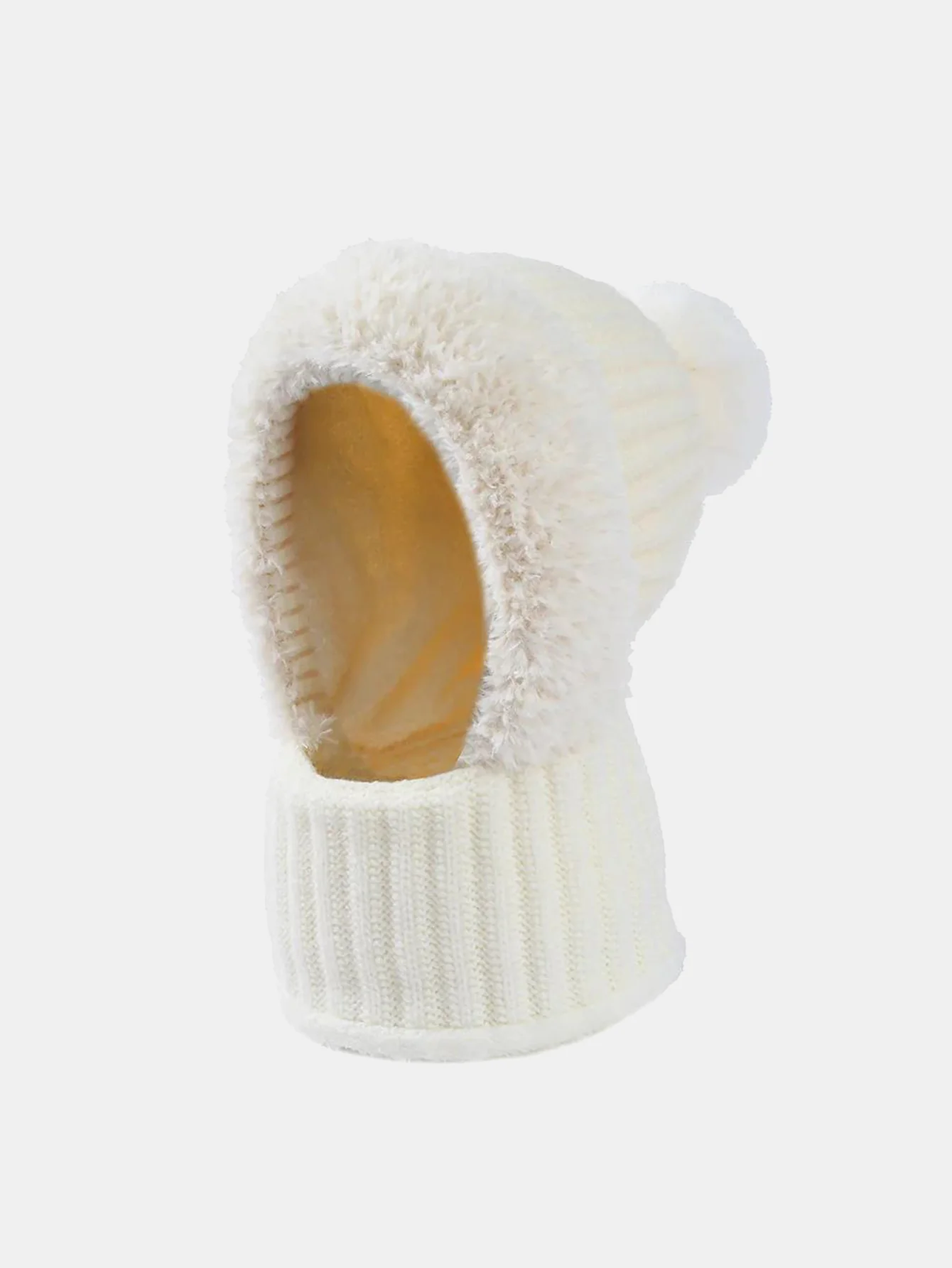 Winter 2-in-1 Windproof Warm Fleece-Lined Beanie Hat & Neck Gaiter - Image 2