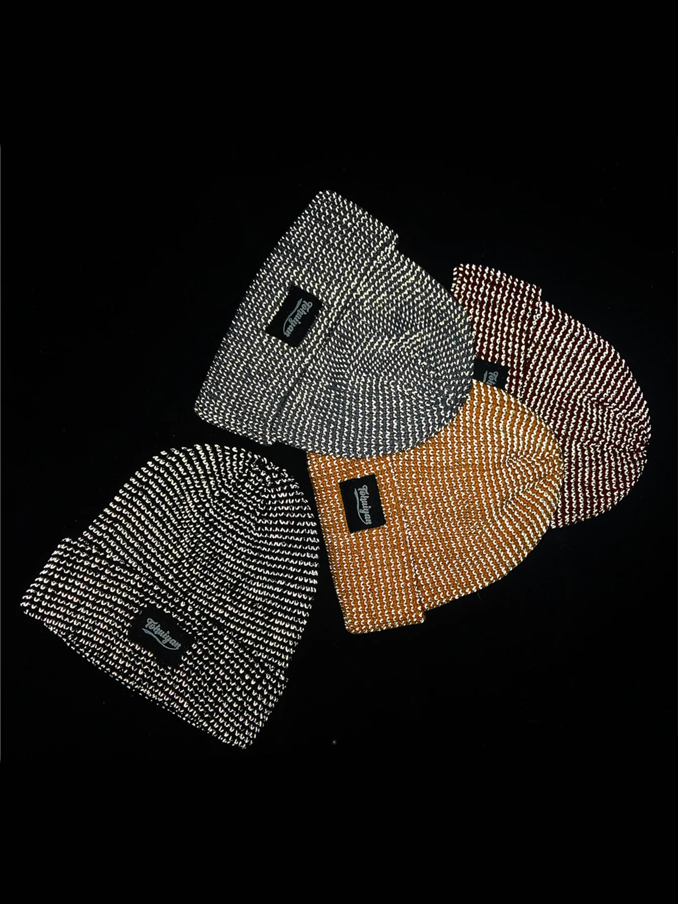 Winter Flash Reflection Beanie Hat - Image 3