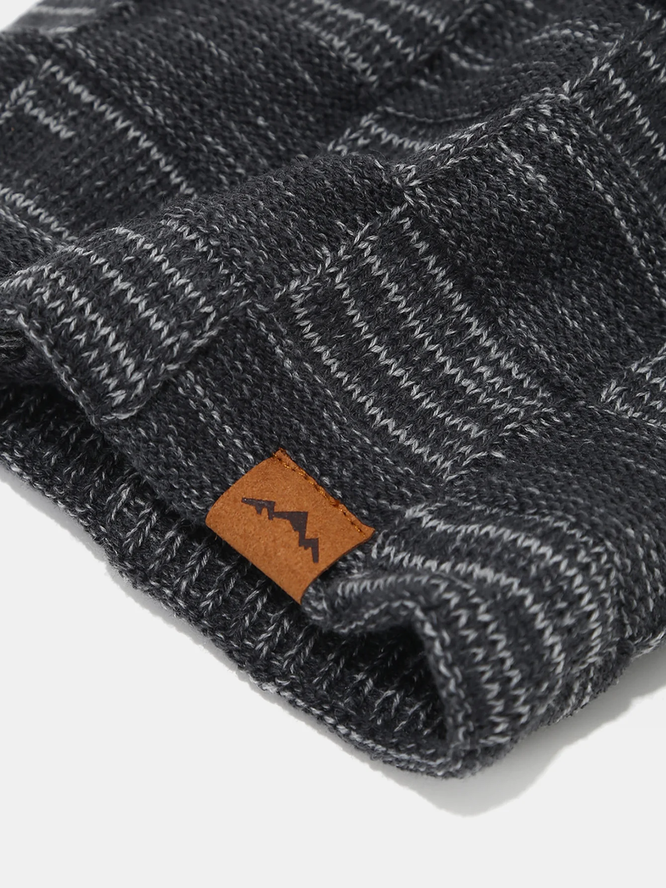 Winter Fleece Lined Beanie Hat Scarf Set - Image 7
