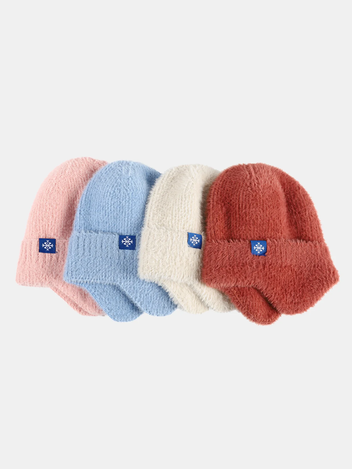 Winter Knit Beanie Hat With Ears Flaps Protection - Image 11