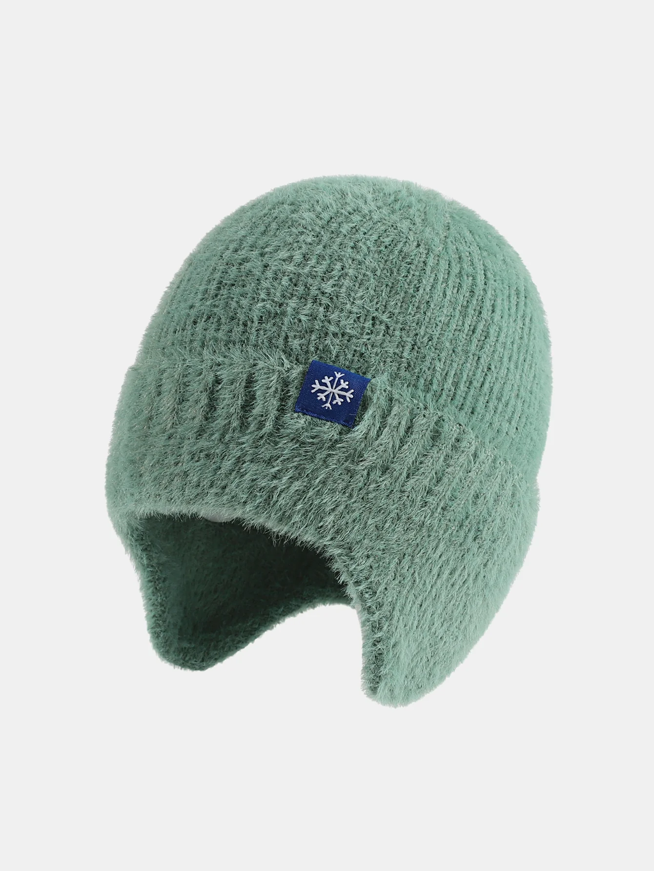 Winter Knit Beanie Hat With Ears Flaps Protection - Image 3