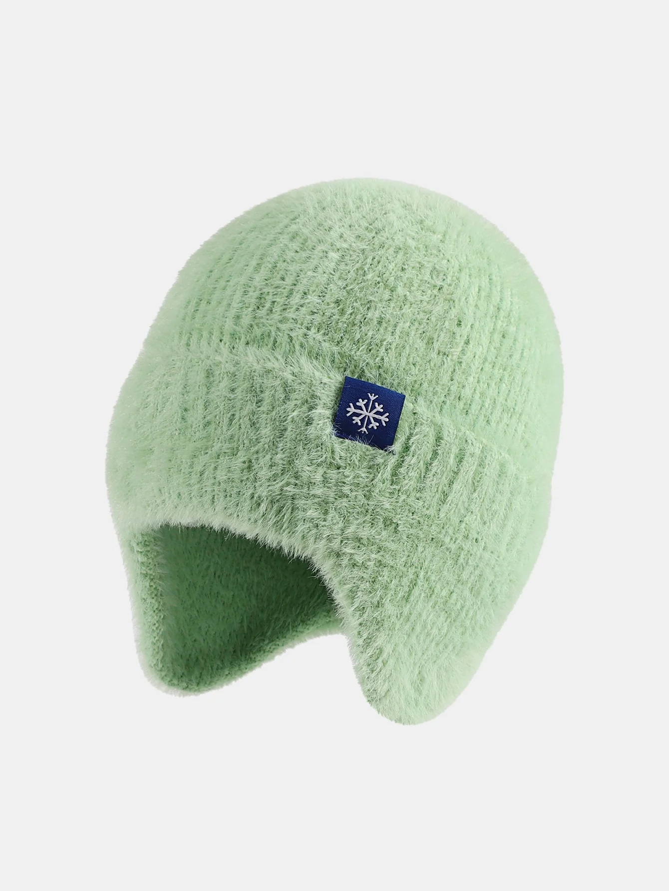Winter Knit Beanie Hat With Ears Flaps Protection - Image 9