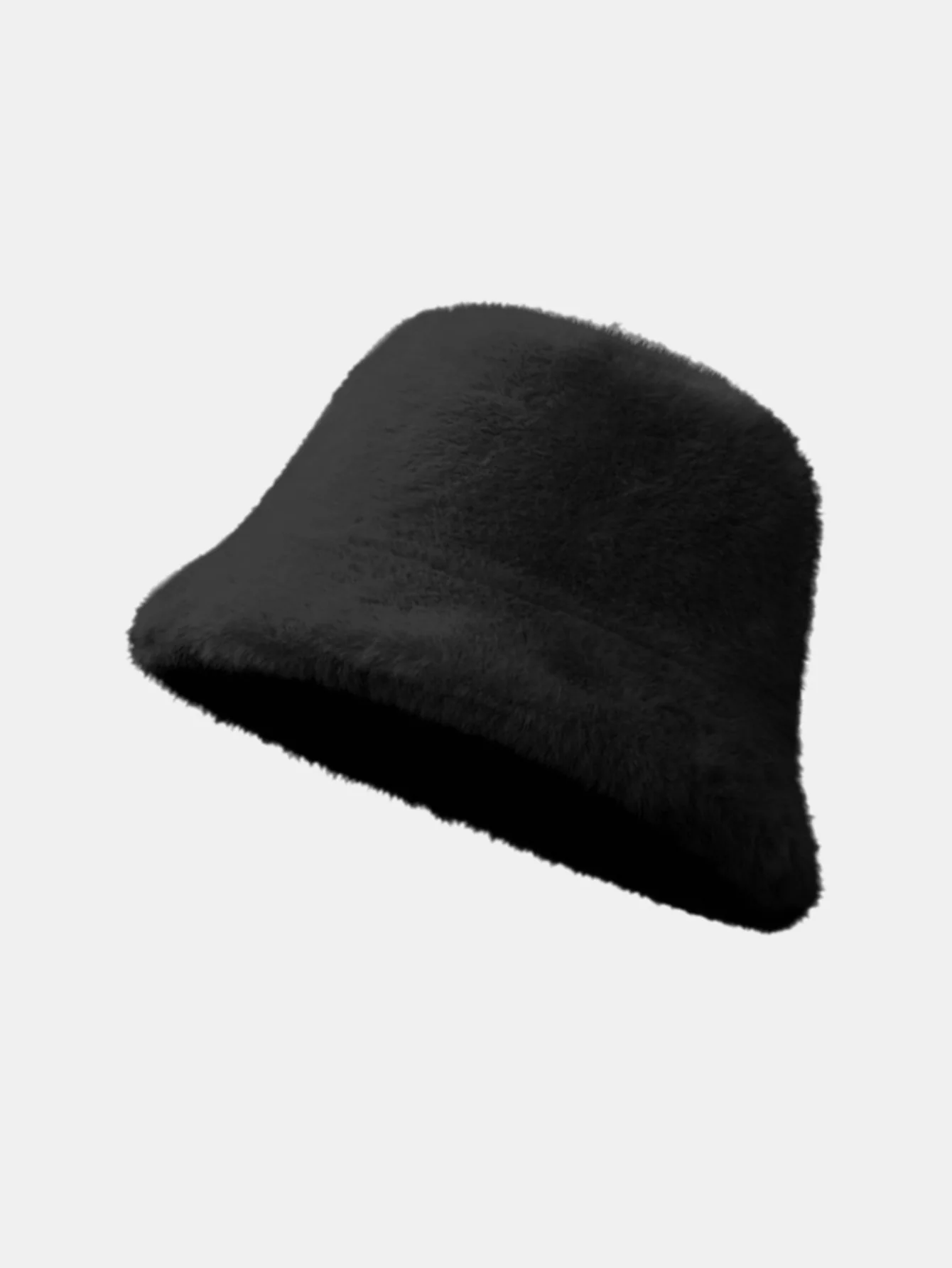Winter Plüsch Warm Kunstfell Bucket Hat - Image 11