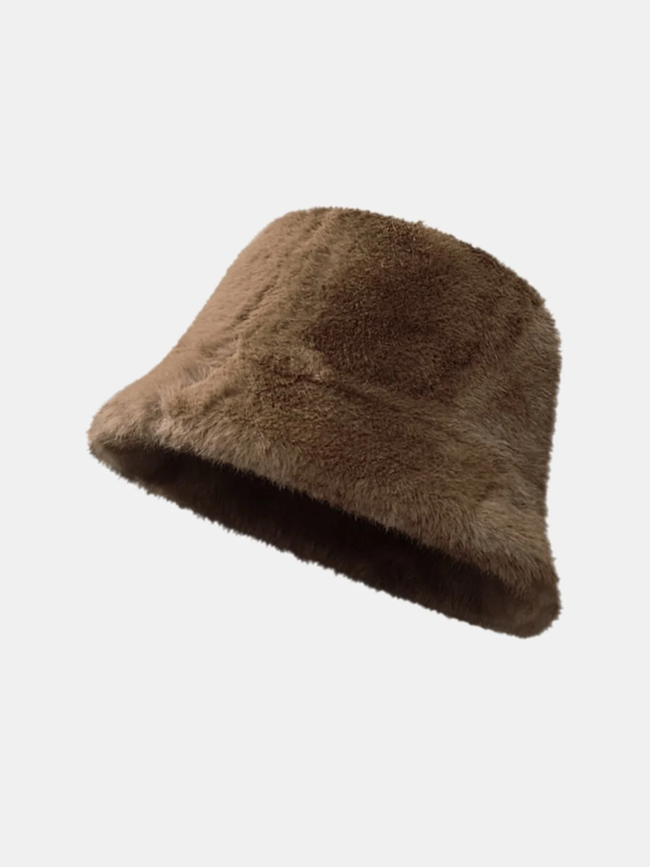 Winter Plüsch Warm Kunstfell Bucket Hat - Image 13