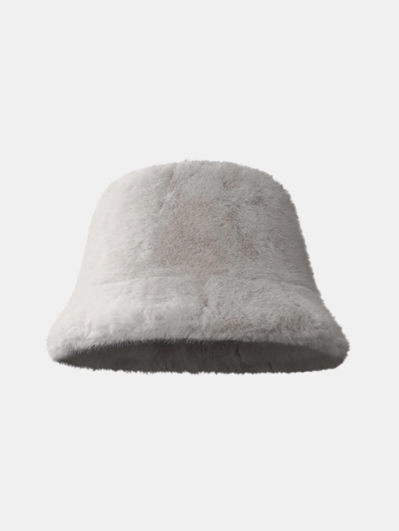 Winter Plüsch Warm Kunstfell Bucket Hat - Image 3