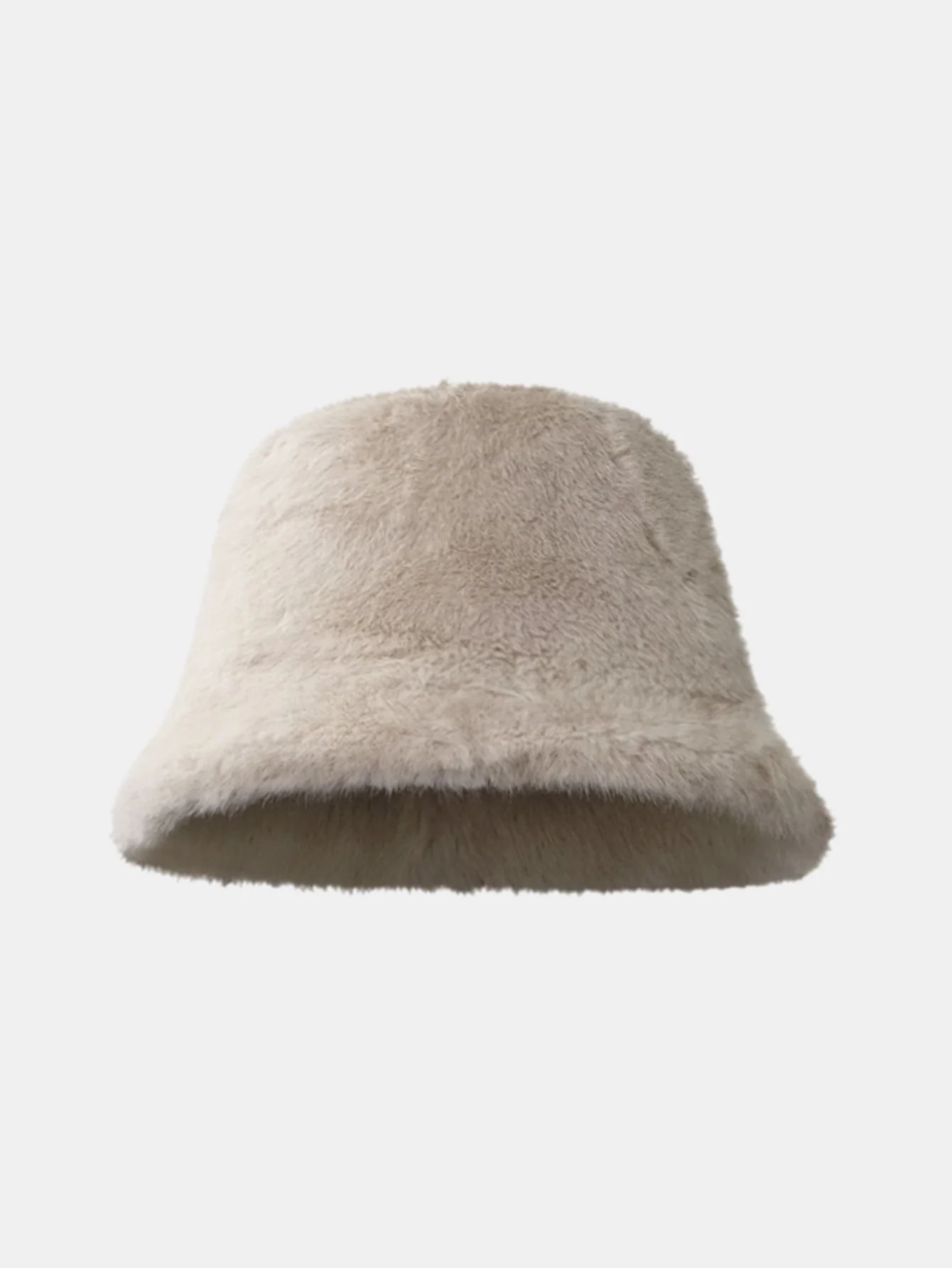 Winter Plüsch Warm Kunstfell Bucket Hat - Image 4