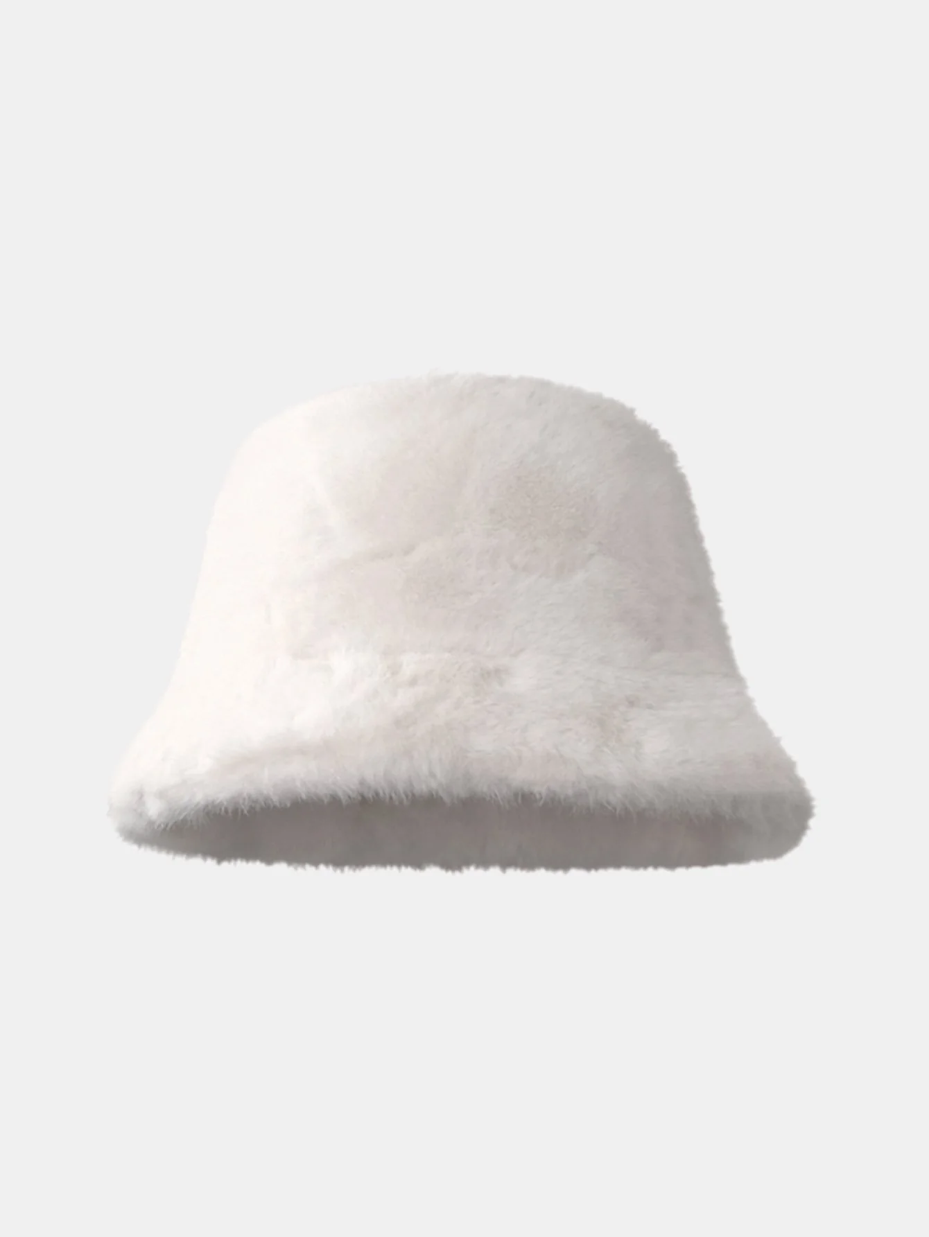 Winter Plüsch Warm Kunstfell Bucket Hat - Image 6