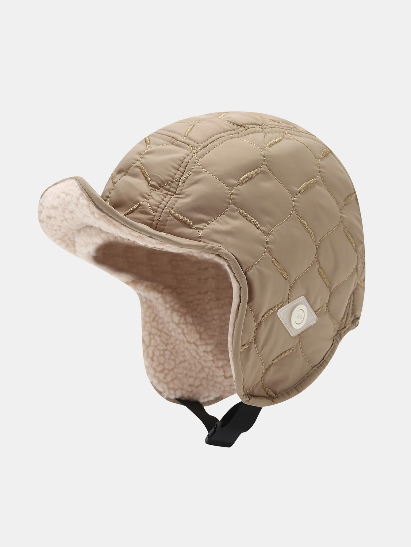 Winter Thickened Plush Warm Earflap Hat Reversible Design For Wearing On Both Sides - Image 11