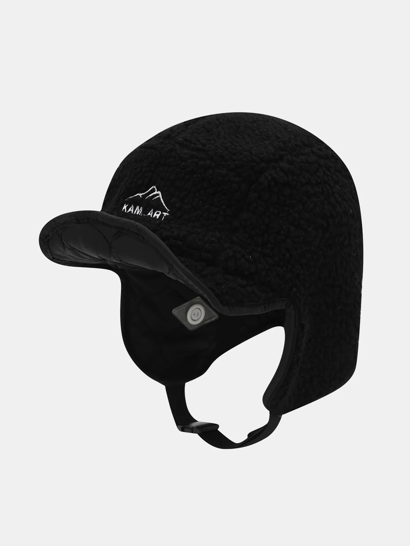 Winter Thickened Plush Warm Earflap Hat Reversible Design For Wearing On Both Sides - Image 5