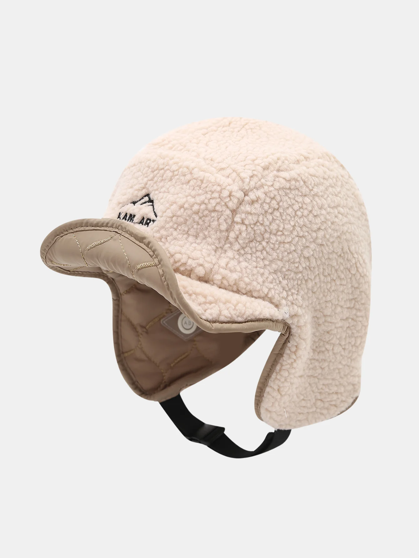 Winter Thickened Plush Warm Earflap Hat Reversible Design For Wearing On Both Sides - Image 7