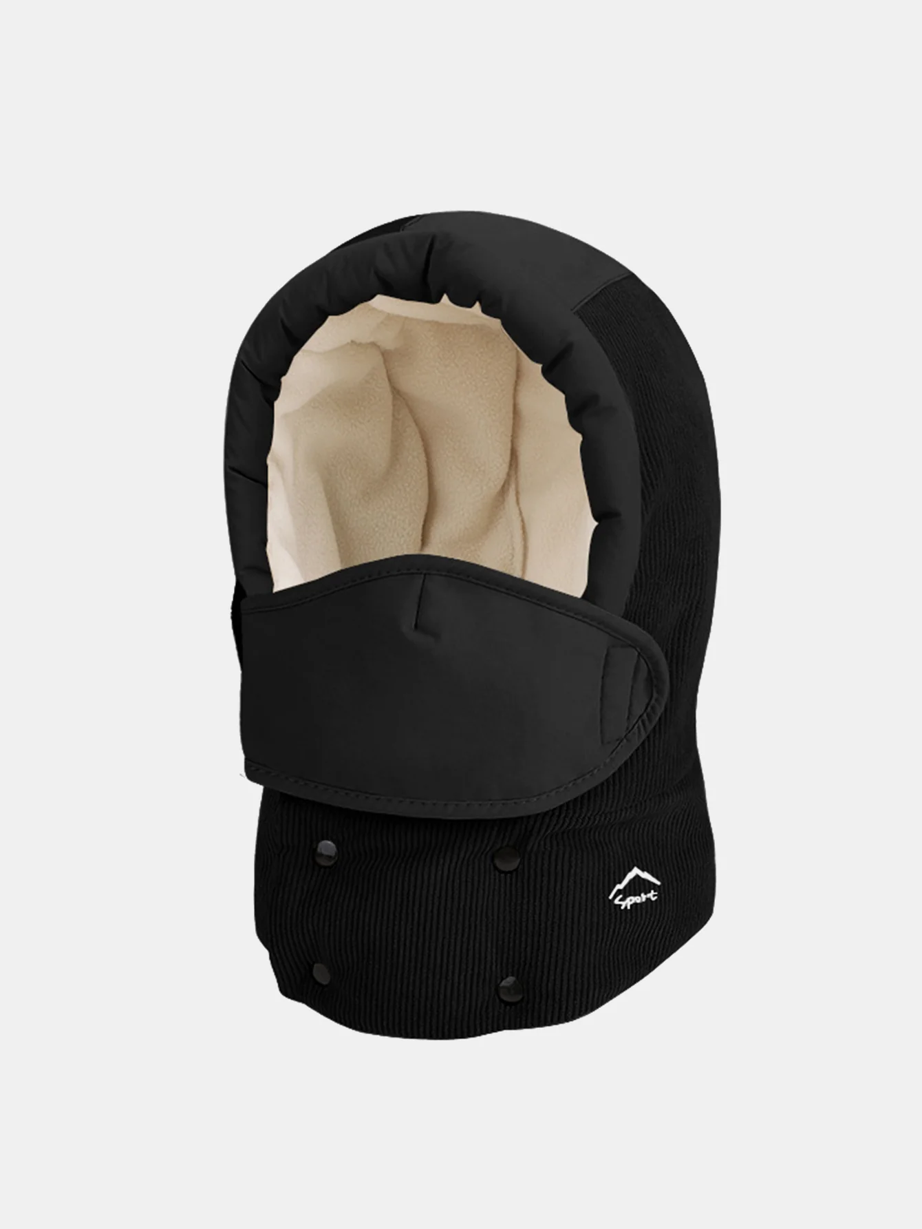 Winter Thickened Windproof Balaclava Hat With Face Mask - Image 2