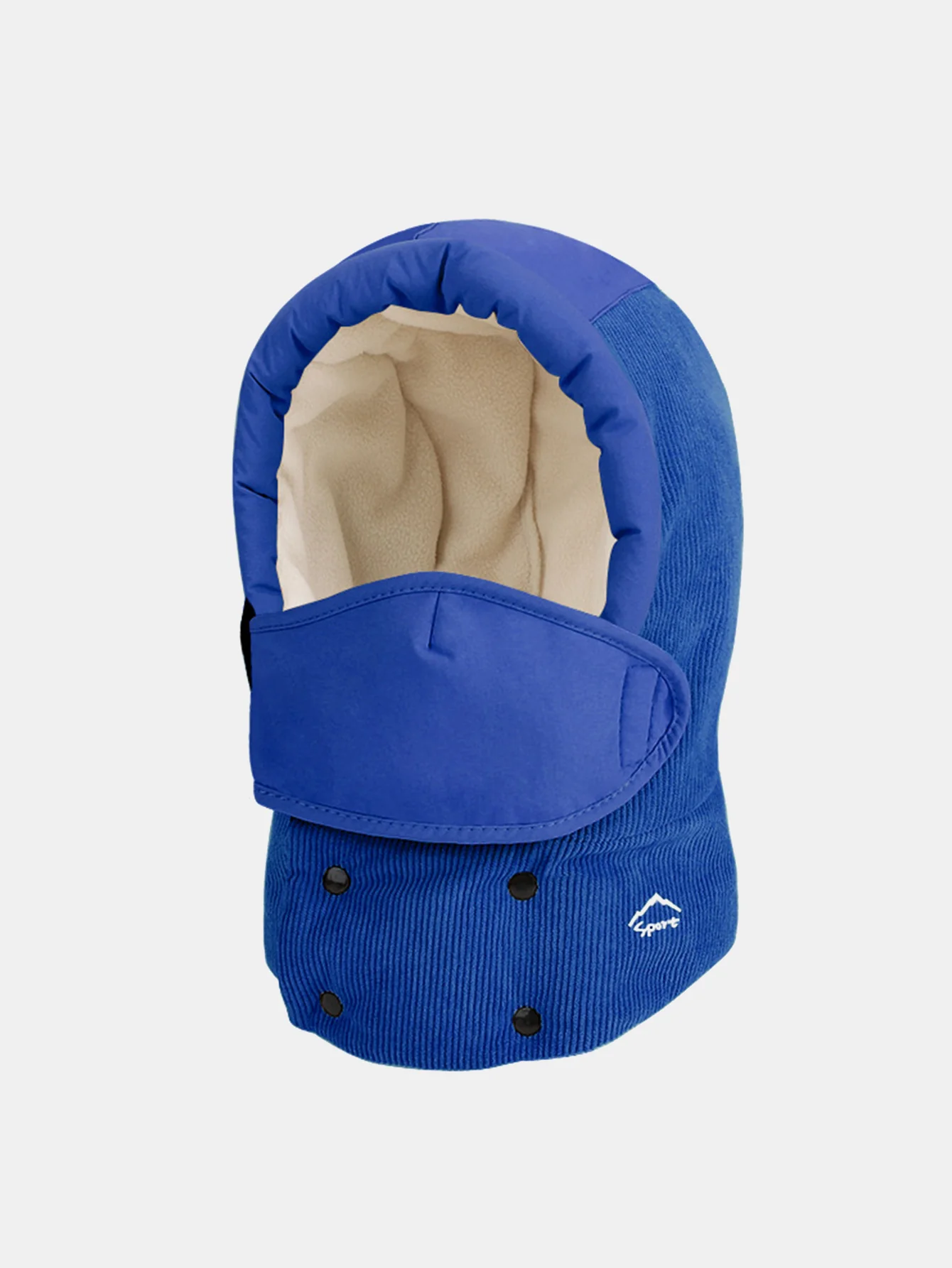 Winter Thickened Windproof Balaclava Hat With Face Mask - Image 5