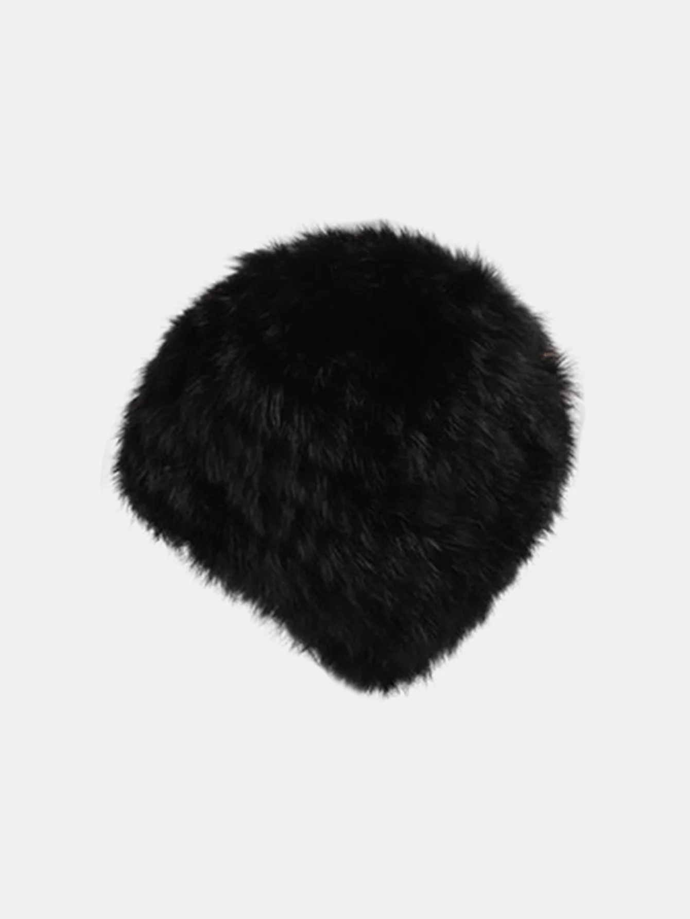 Winter Warm Faux Fur Knitted Hat - Image 3