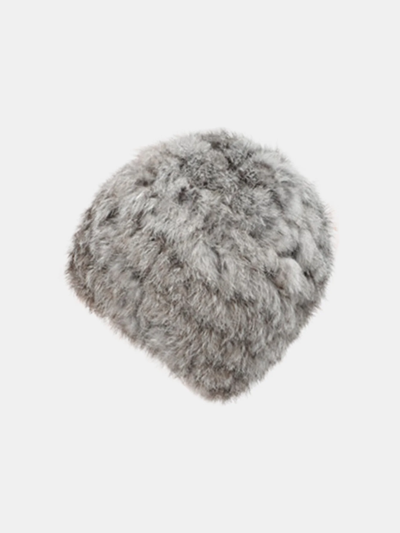 Winter Warm Faux Fur Knitted Hat - Image 4