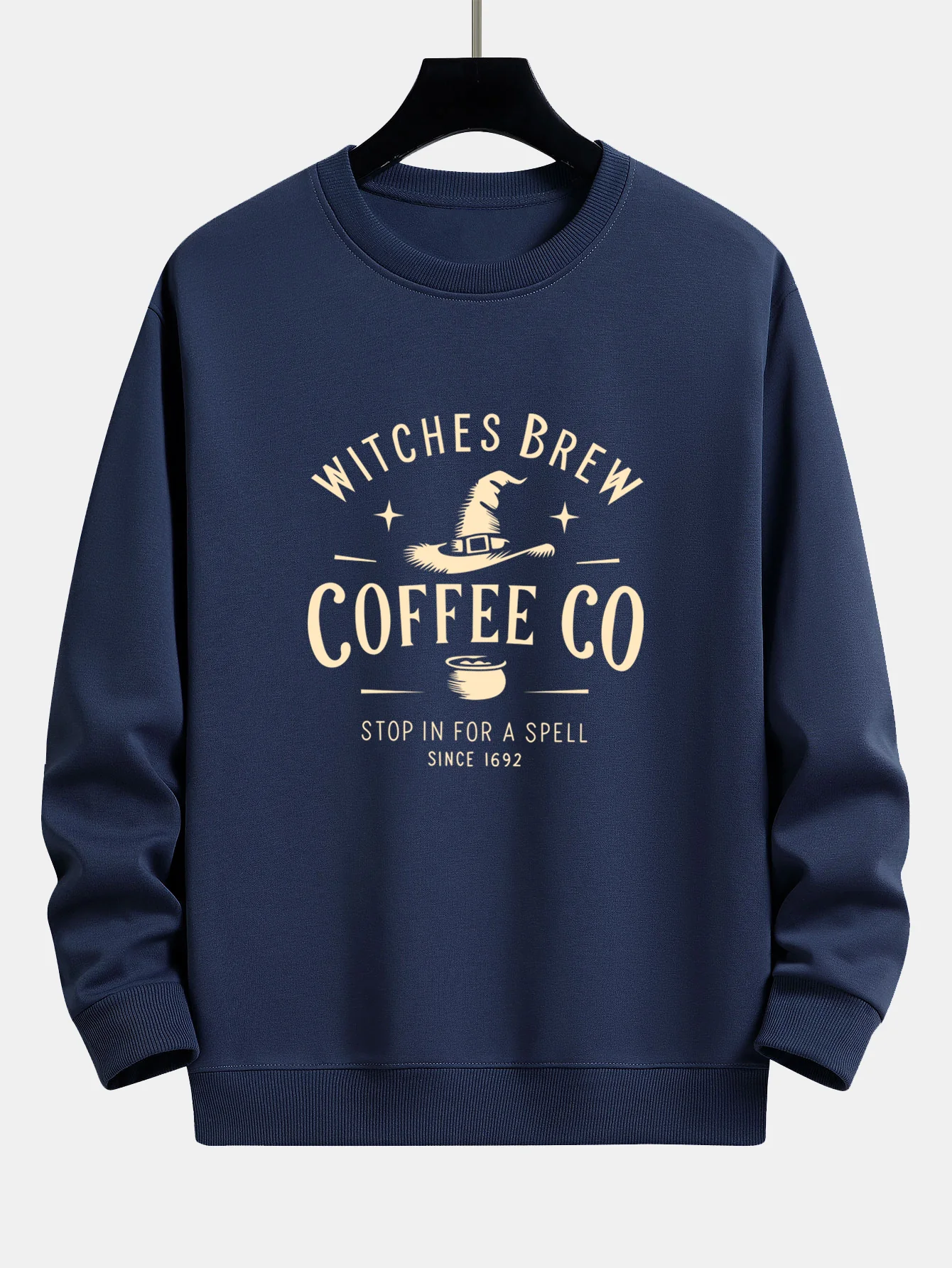 Hexenbrau Kaffee Halloween Druck Locker sitzender Pullover - Image 6