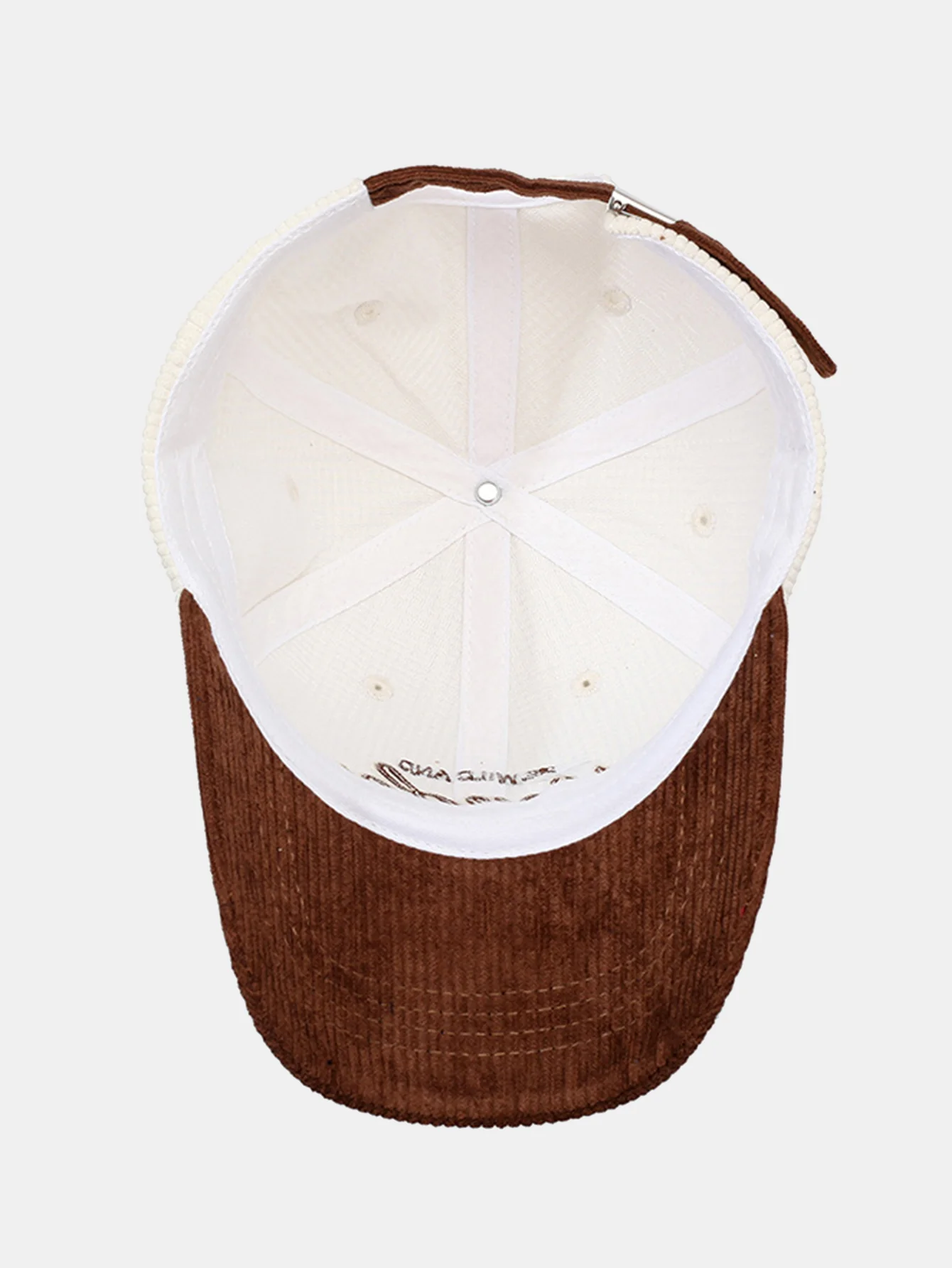 Wunder Stickerei Corduroy Baseballkappe - Image 8