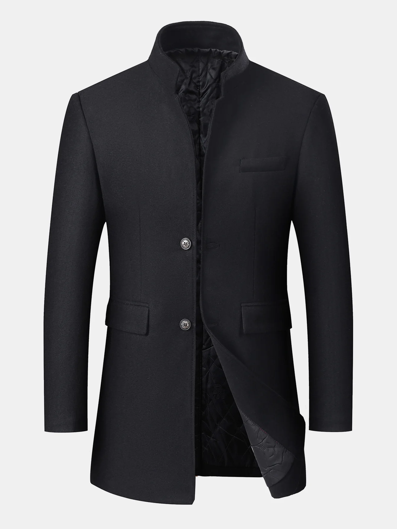 Wool Blend Overcoat - Image 4