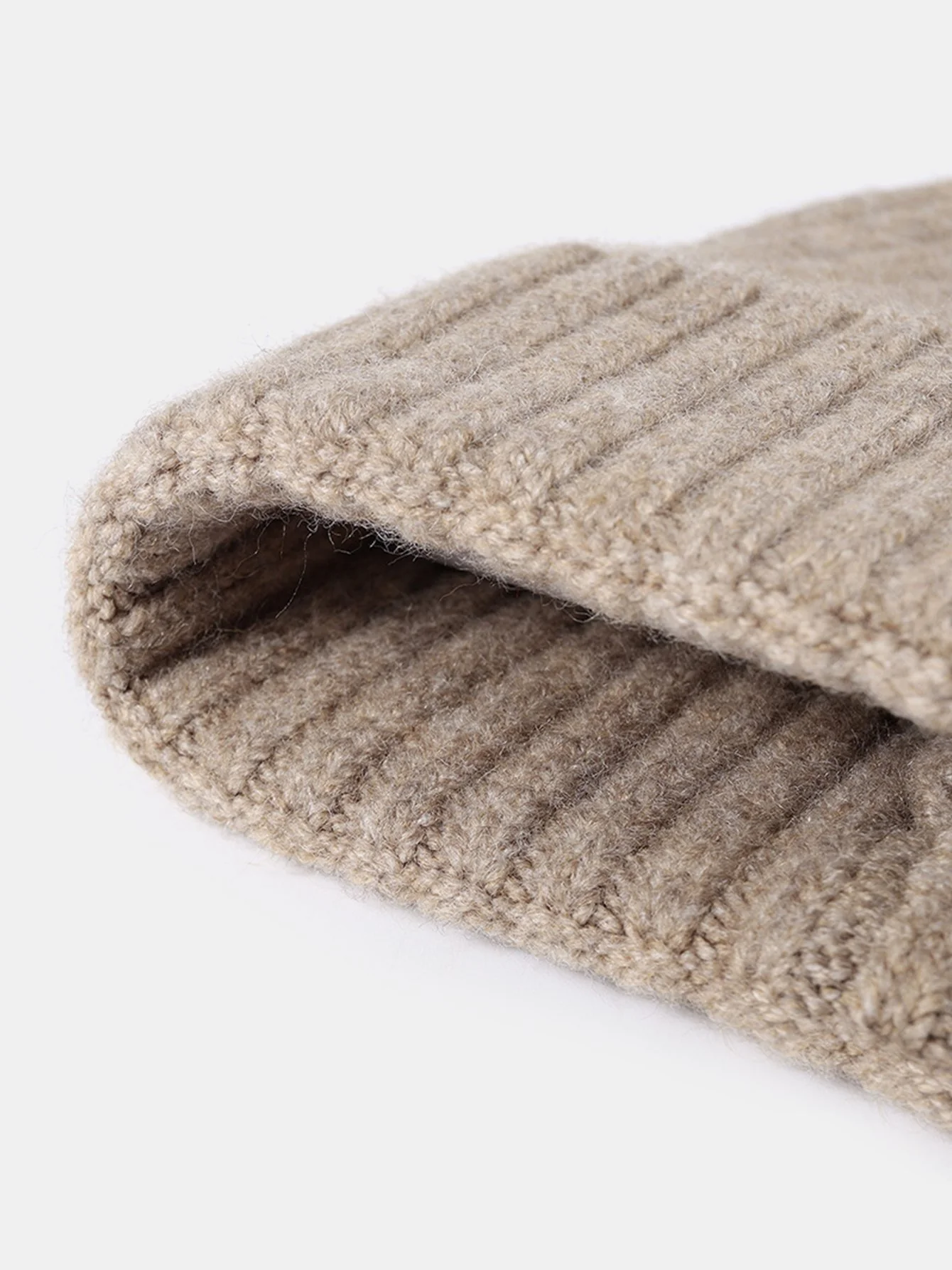 Faux-Woll-Warmstreifen-Strickmütze - Image 12