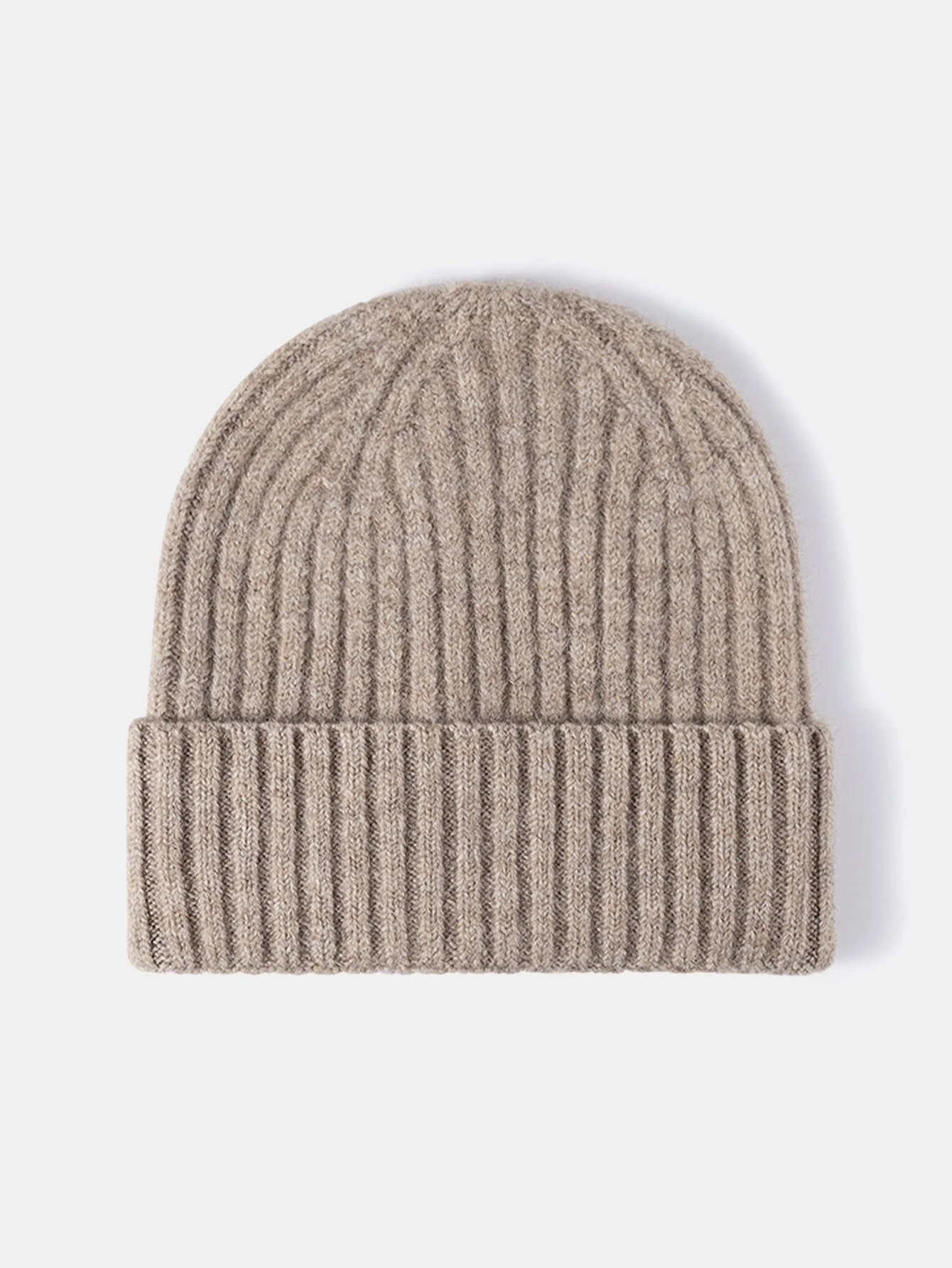 Faux-Woll-Warmstreifen-Strickmütze - Image 3