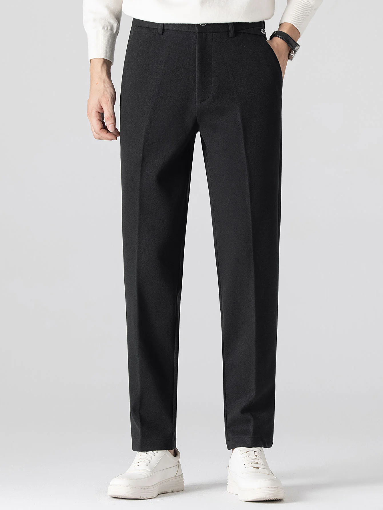 Wollene Hose mit geradem Bein - Image 10