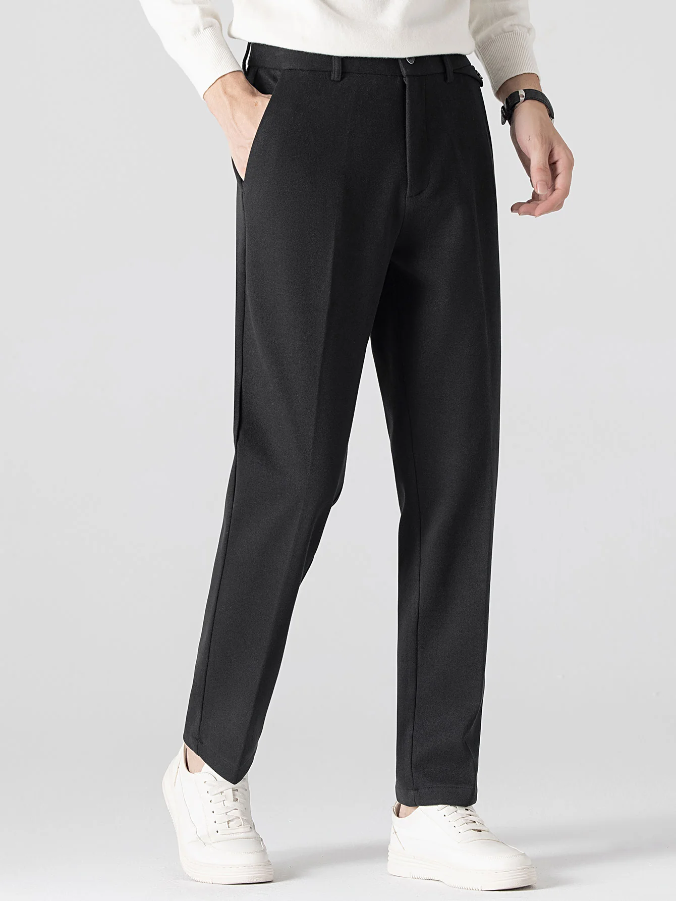 Wollene Hose mit geradem Bein - Image 11