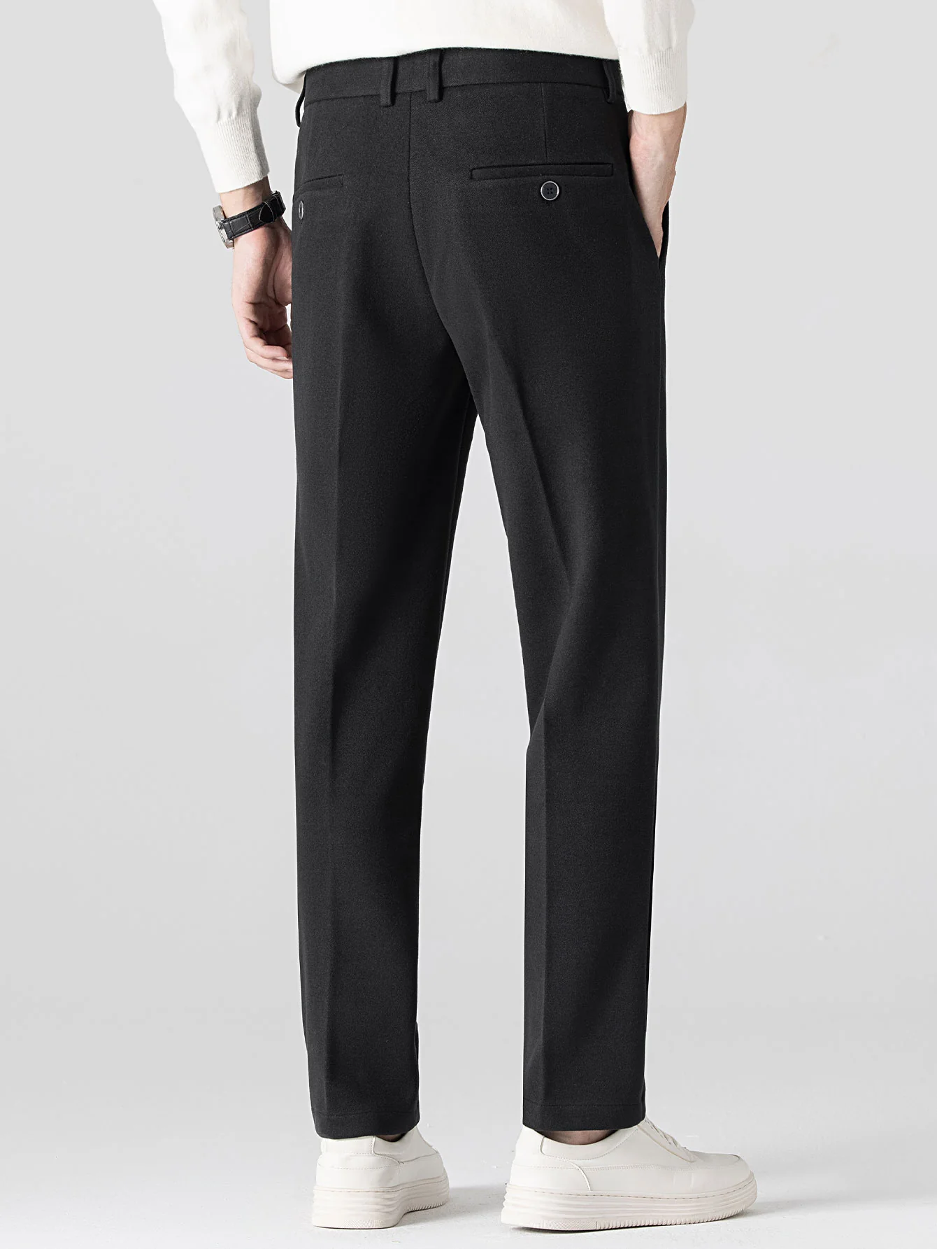 Wollene Hose mit geradem Bein - Image 12