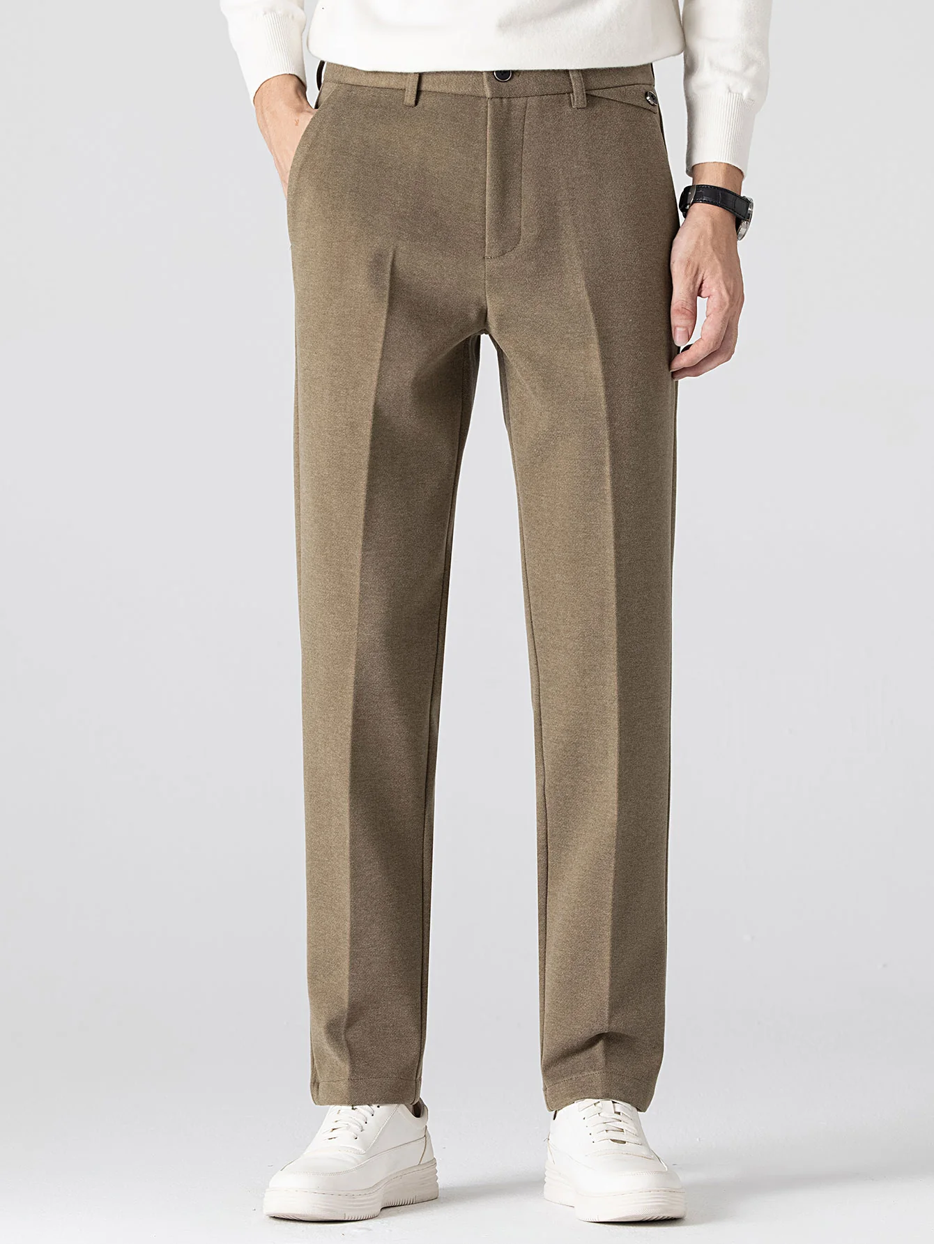 Wollene Hose mit geradem Bein - Image 2