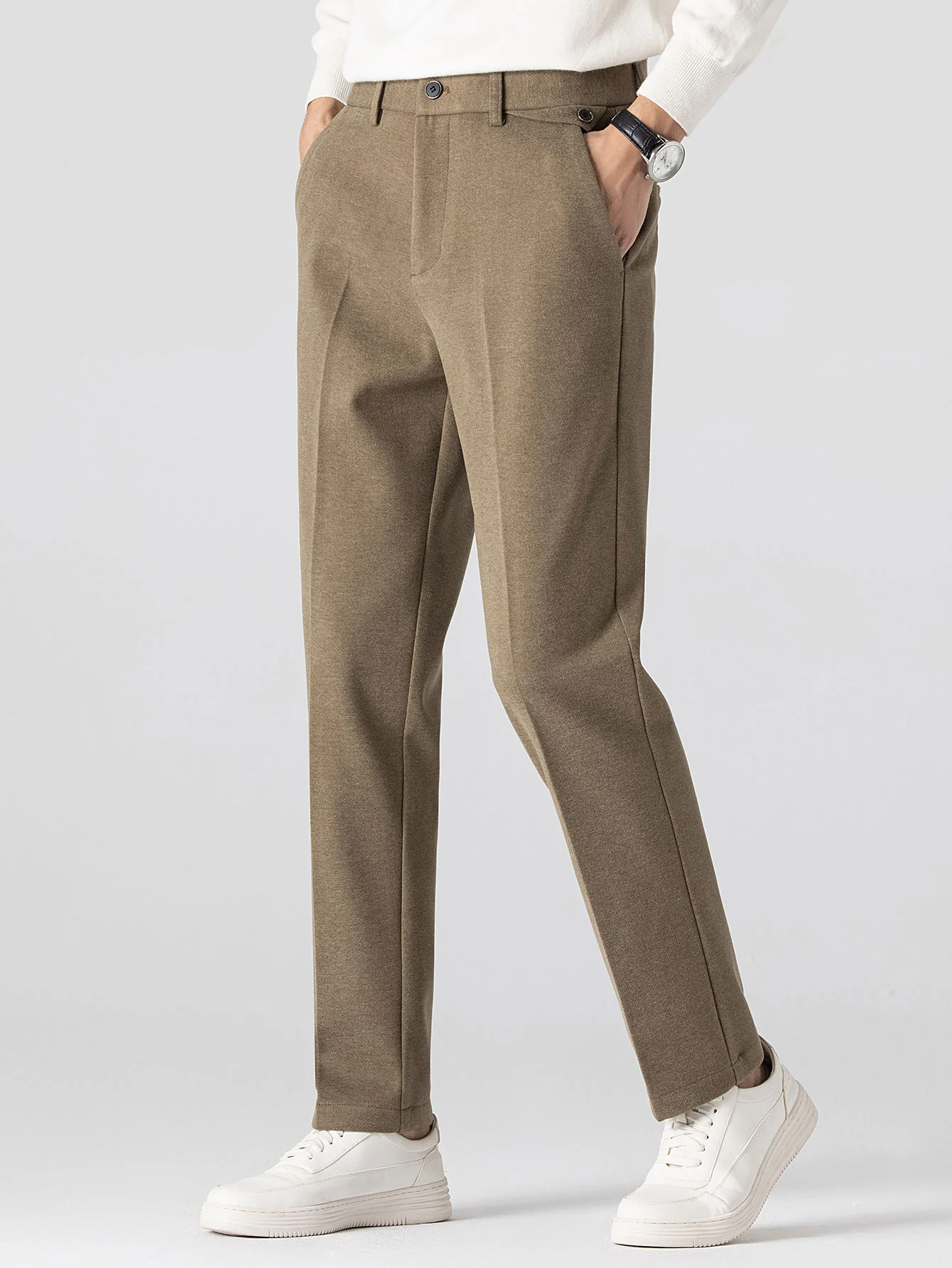 Wollene Hose mit geradem Bein - Image 3