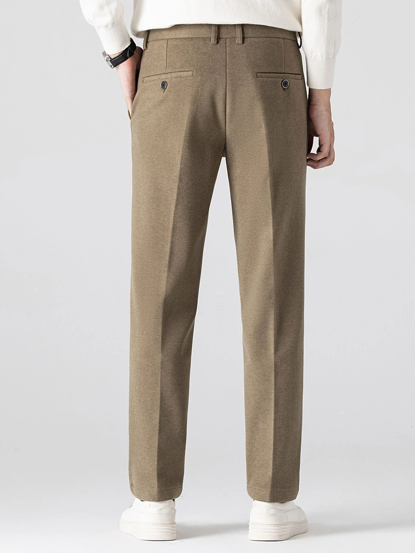Wollene Hose mit geradem Bein - Image 4