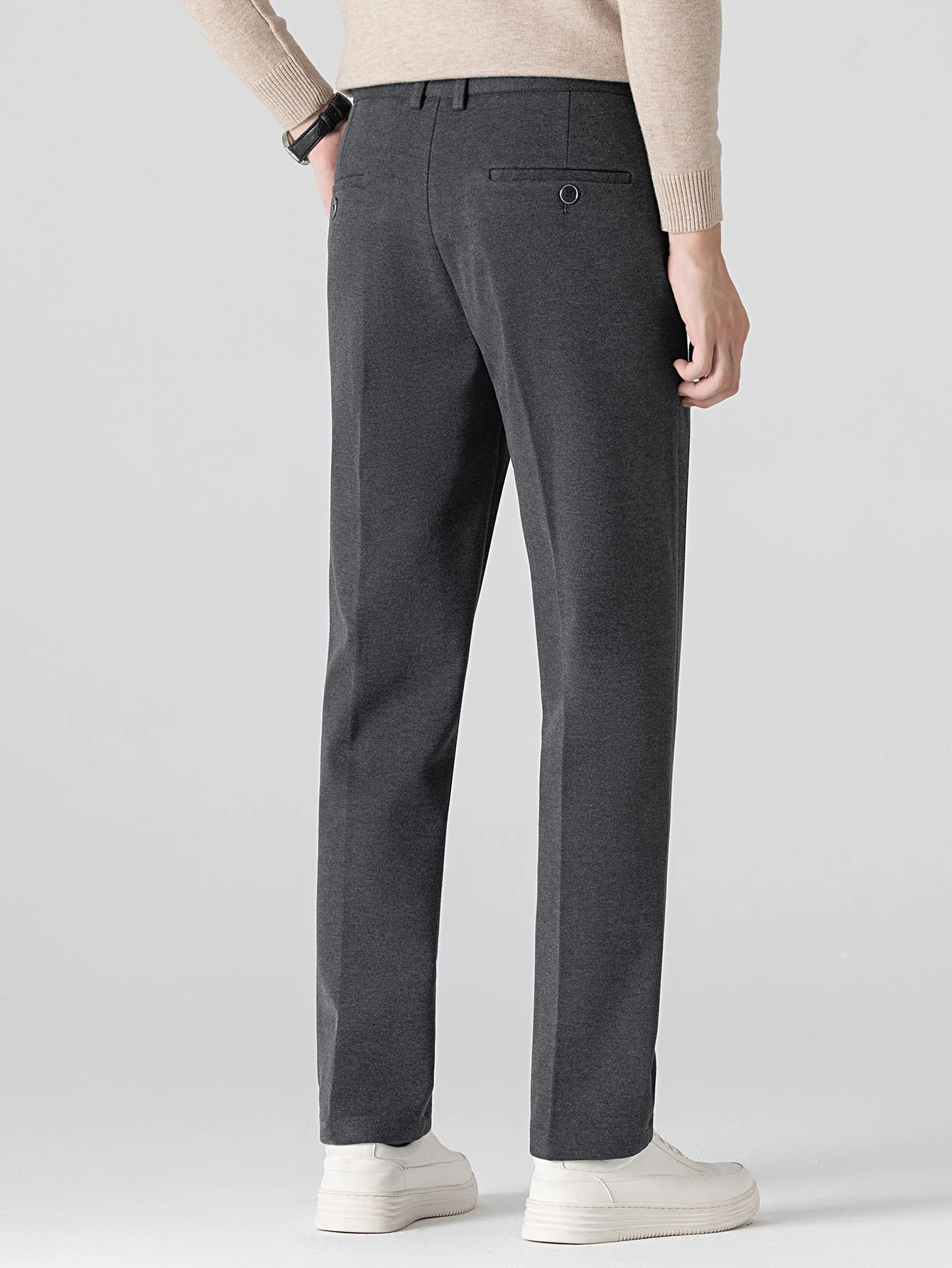 Wollene Hose mit geradem Bein - Image 8