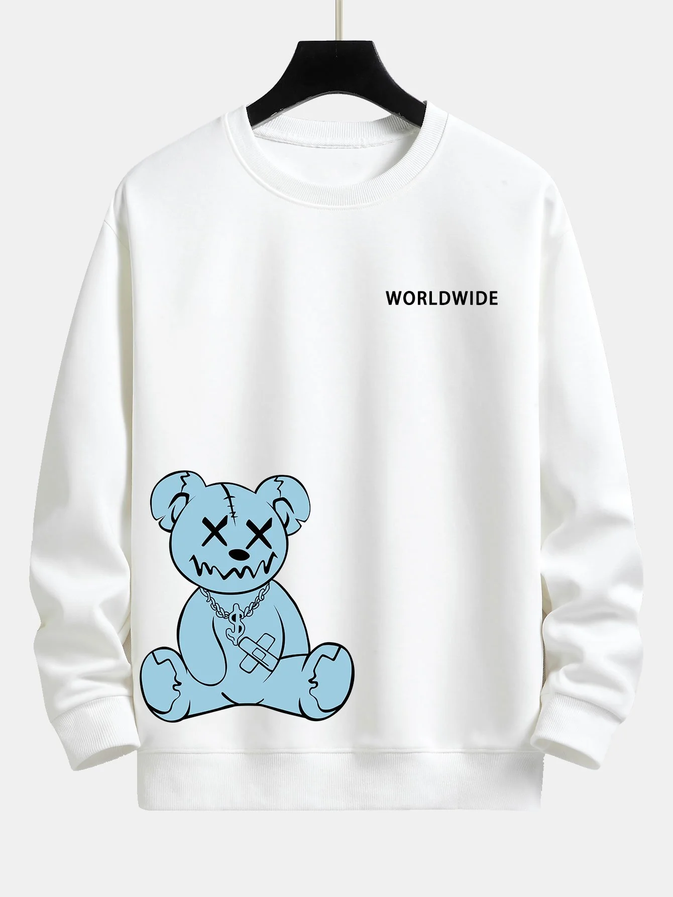 Weltweite Bärenprint Relaxed Fit Sweatshirt - Image 2