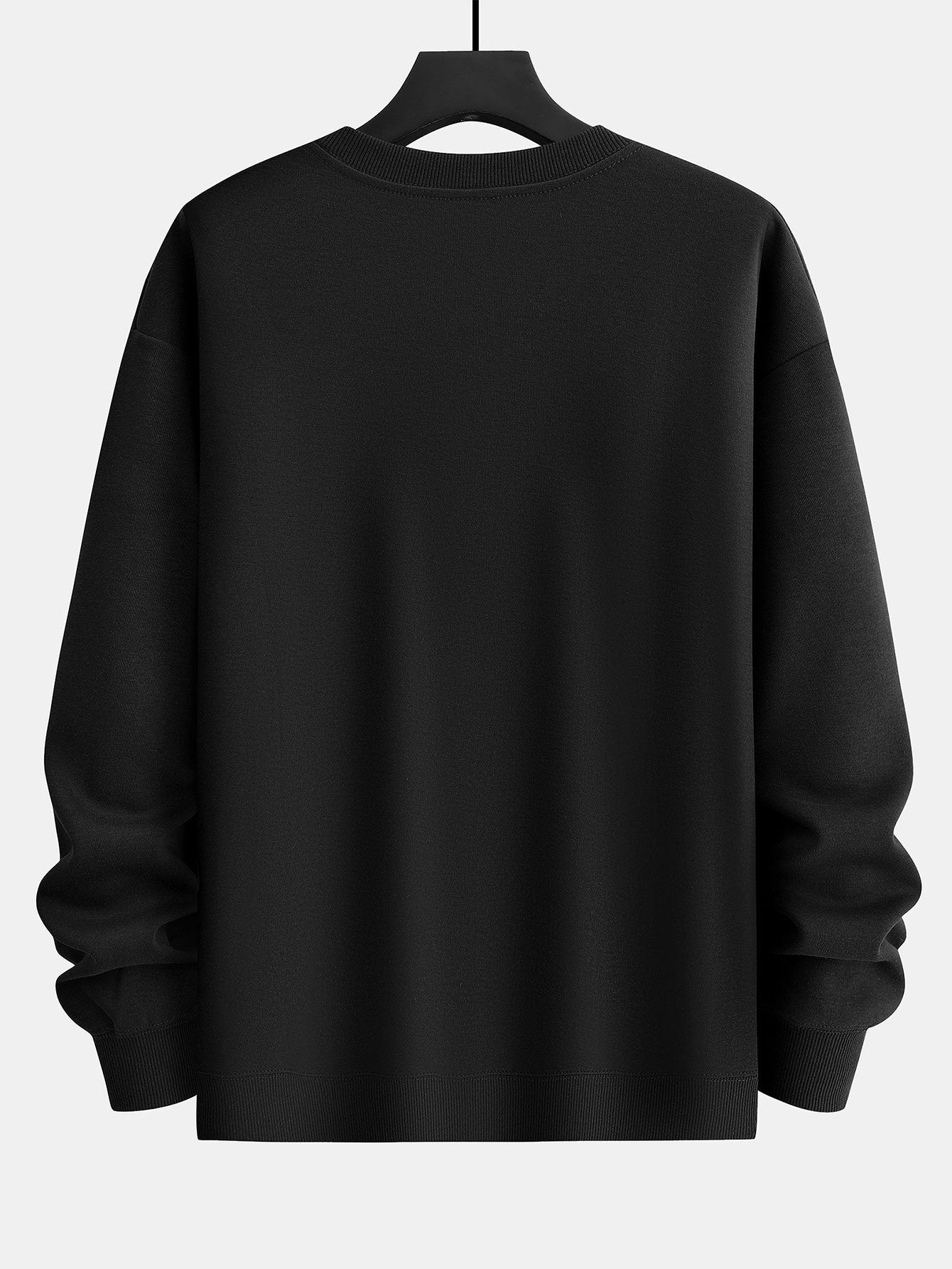 Weltweit Blau Bär Druck Relaxed Fit Sweatshirt - Image 3