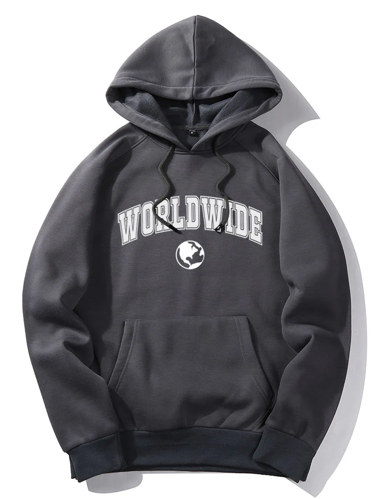 Weltweite Charakterdruck-Hoodie - Image 10