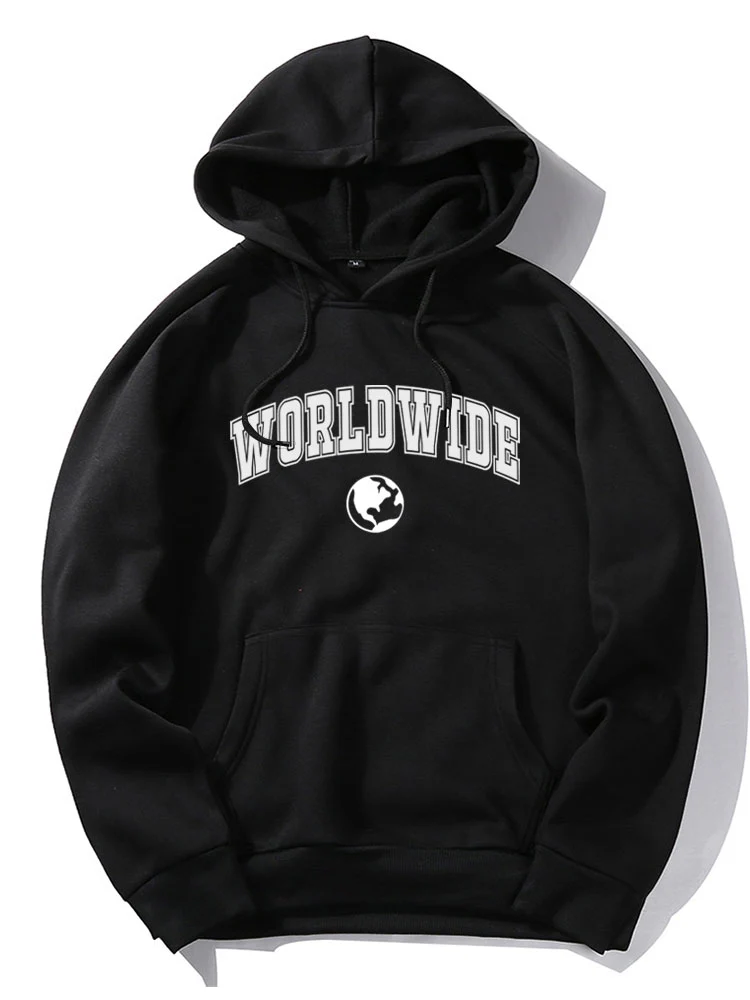 Weltweite Charakterdruck-Hoodie - Image 3