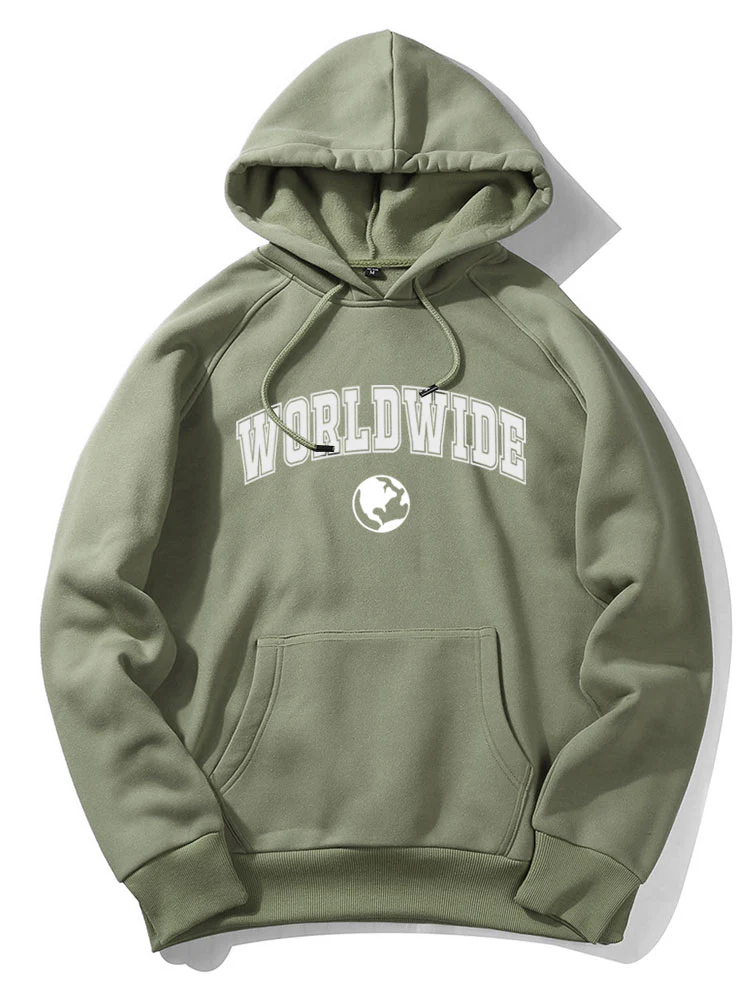 Weltweite Charakterdruck-Hoodie - Image 6