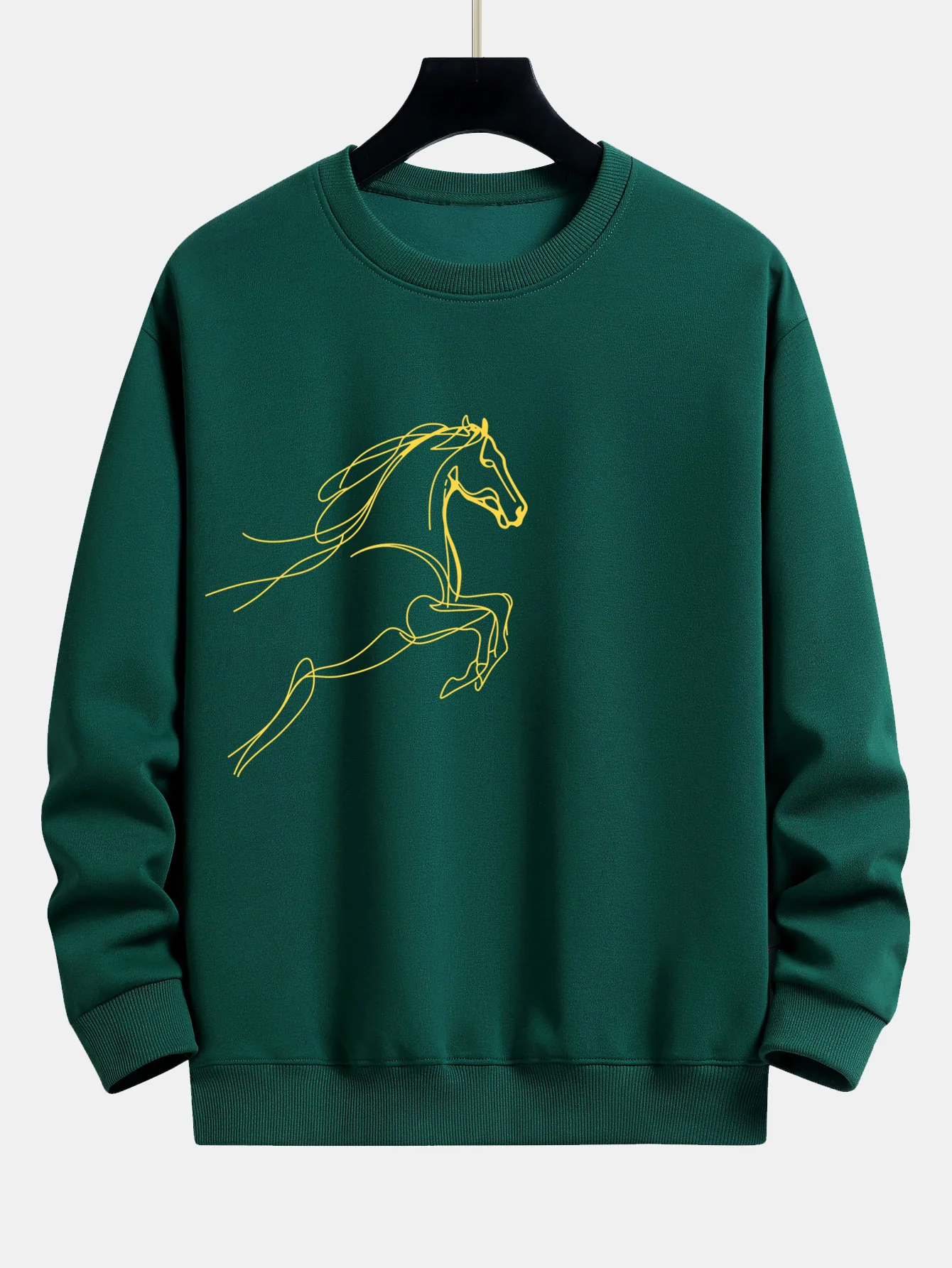Year of the Horse Graphic Relax Fit Sweatshirt - Image 10