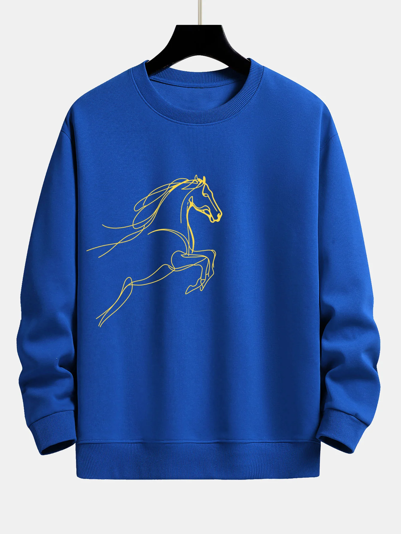 Year of the Horse Graphic Relax Fit Sweatshirt - Image 11