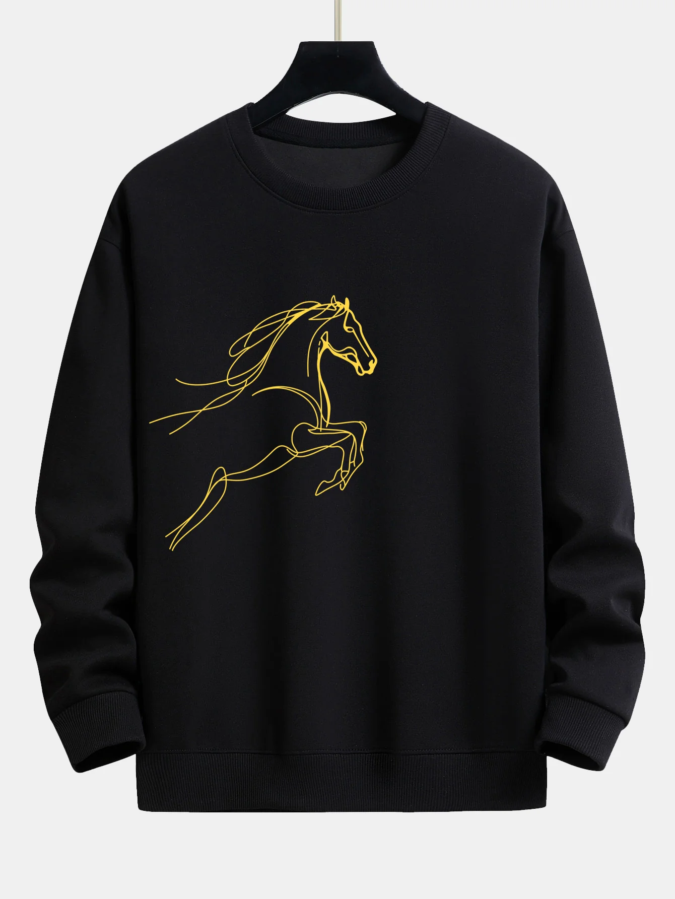 Year of the Horse Graphic Relax Fit Sweatshirt - Image 3