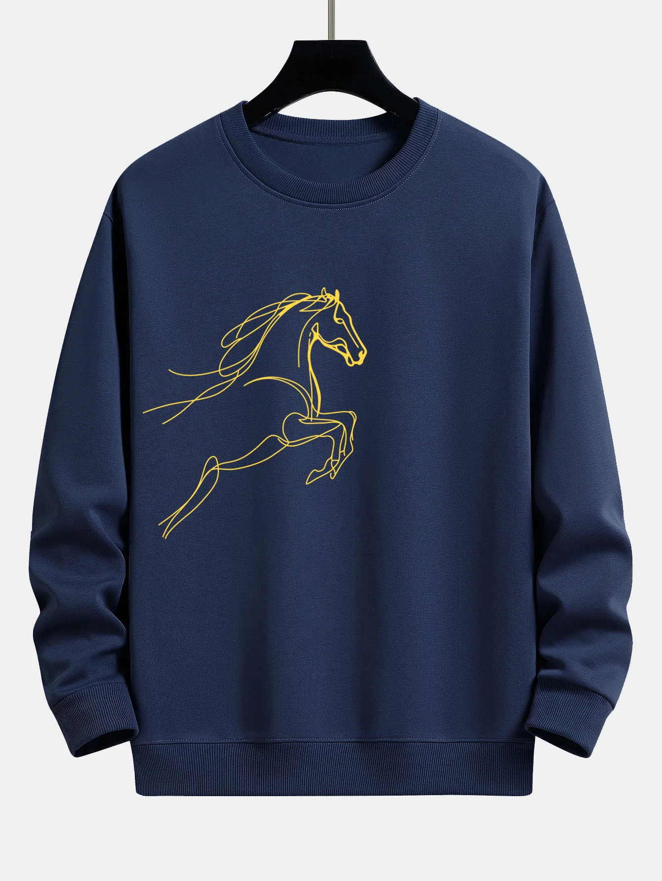 Year of the Horse Graphic Relax Fit Sweatshirt - Image 6