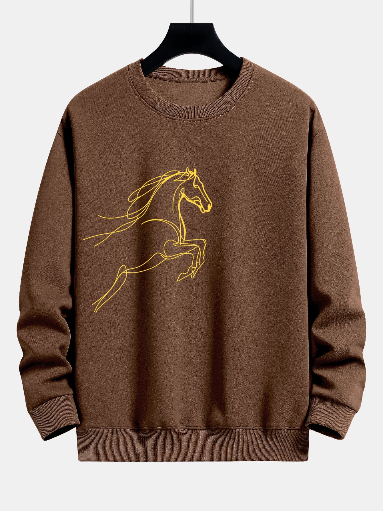Year of the Horse Graphic Relax Fit Sweatshirt - Image 8