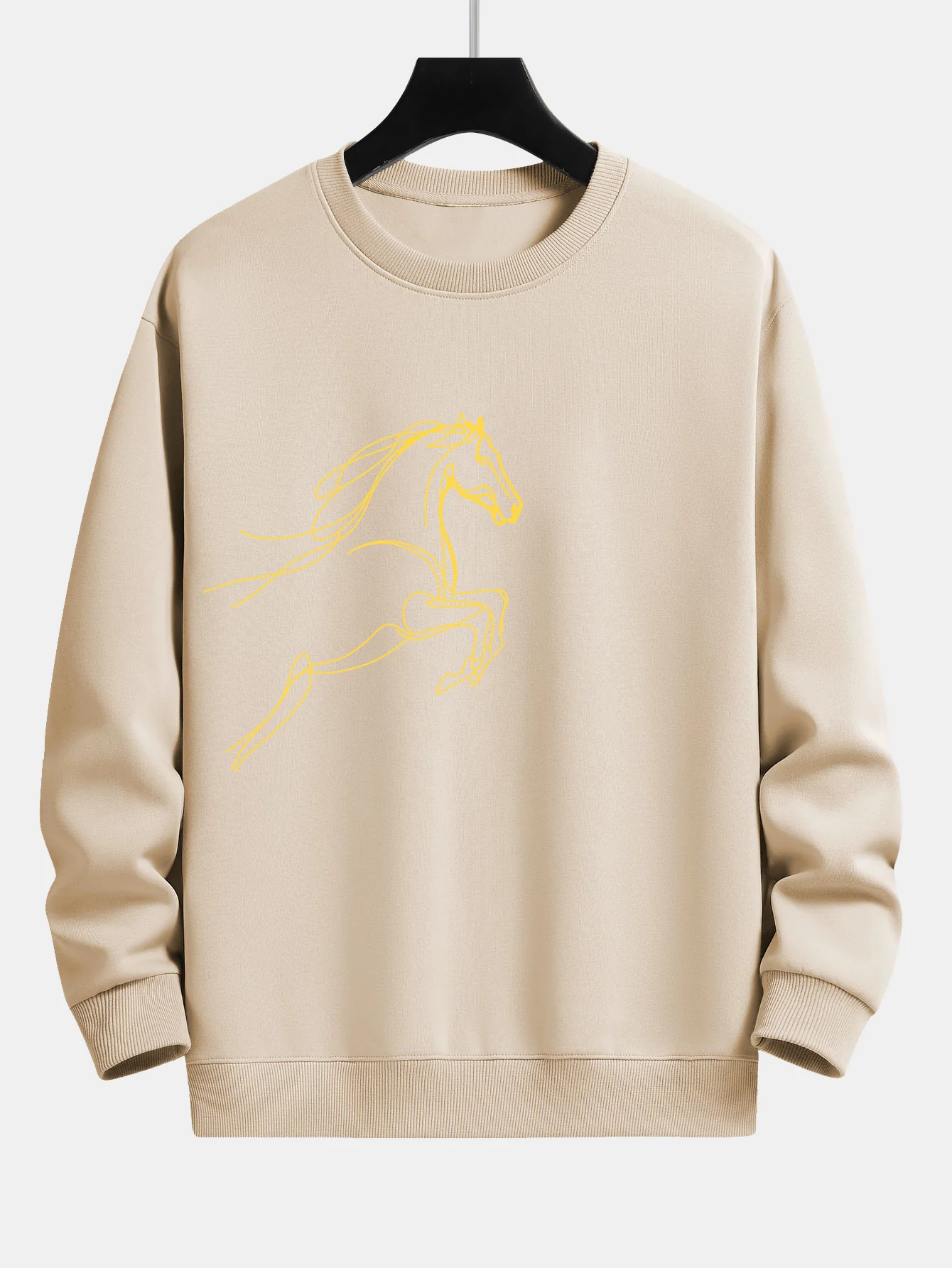 Year of the Horse Graphic Relax Fit Sweatshirt - Image 9